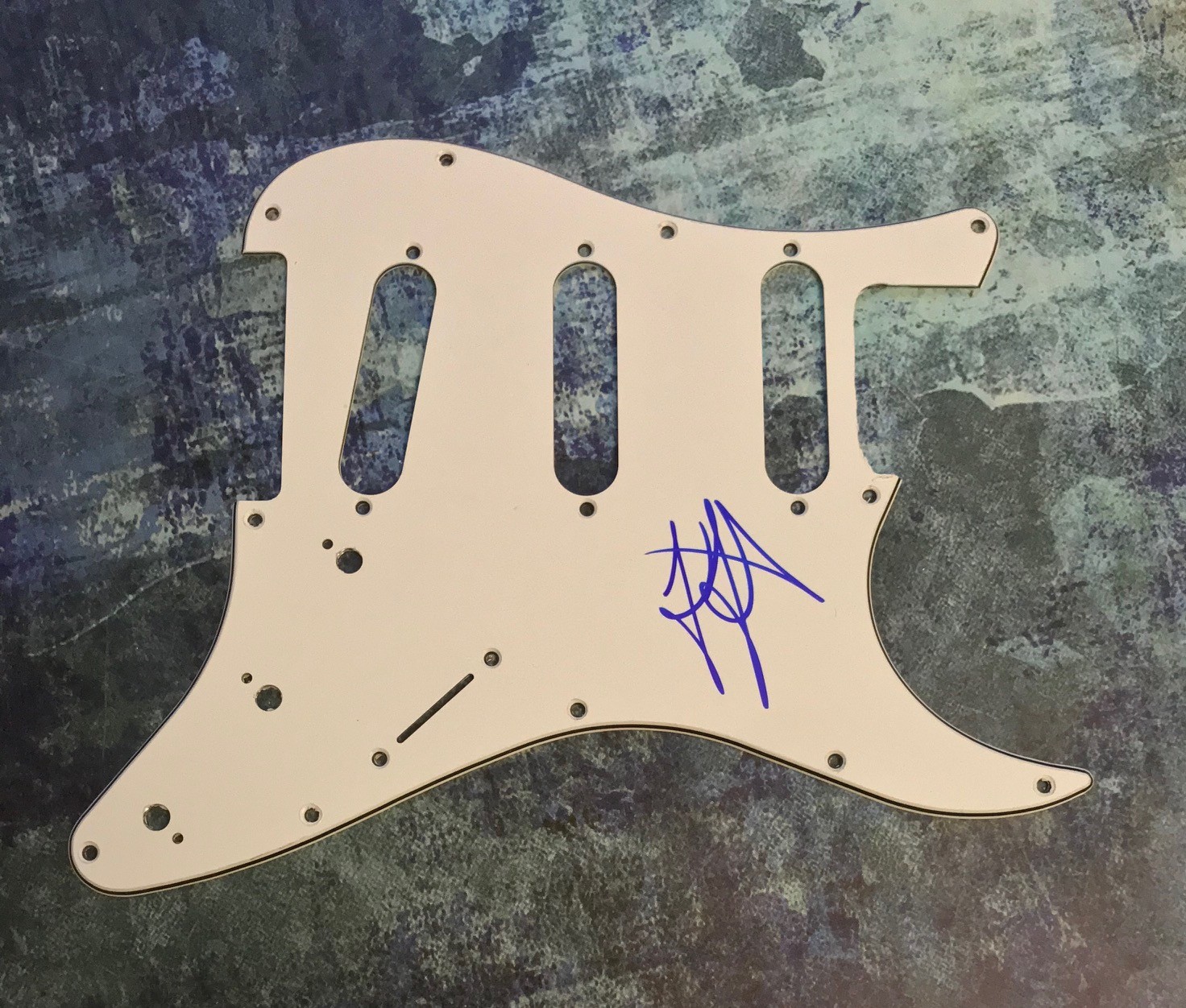 GFA Highwayman Guitarist * JARED JAMES NICHOLS * Signed Electric Pickguard COA