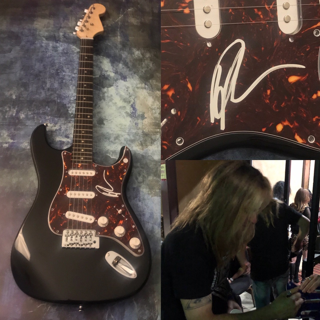 GFA Whitesnake Dio Guitarist * DOUG ALDRICH * Signed Electric Guitar PROOF B COA