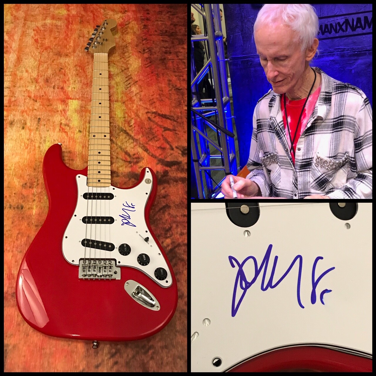 GFA The Doors Guitarist * ROBBY KRIEGER * Signed Electric Guitar PROOF R3 COA