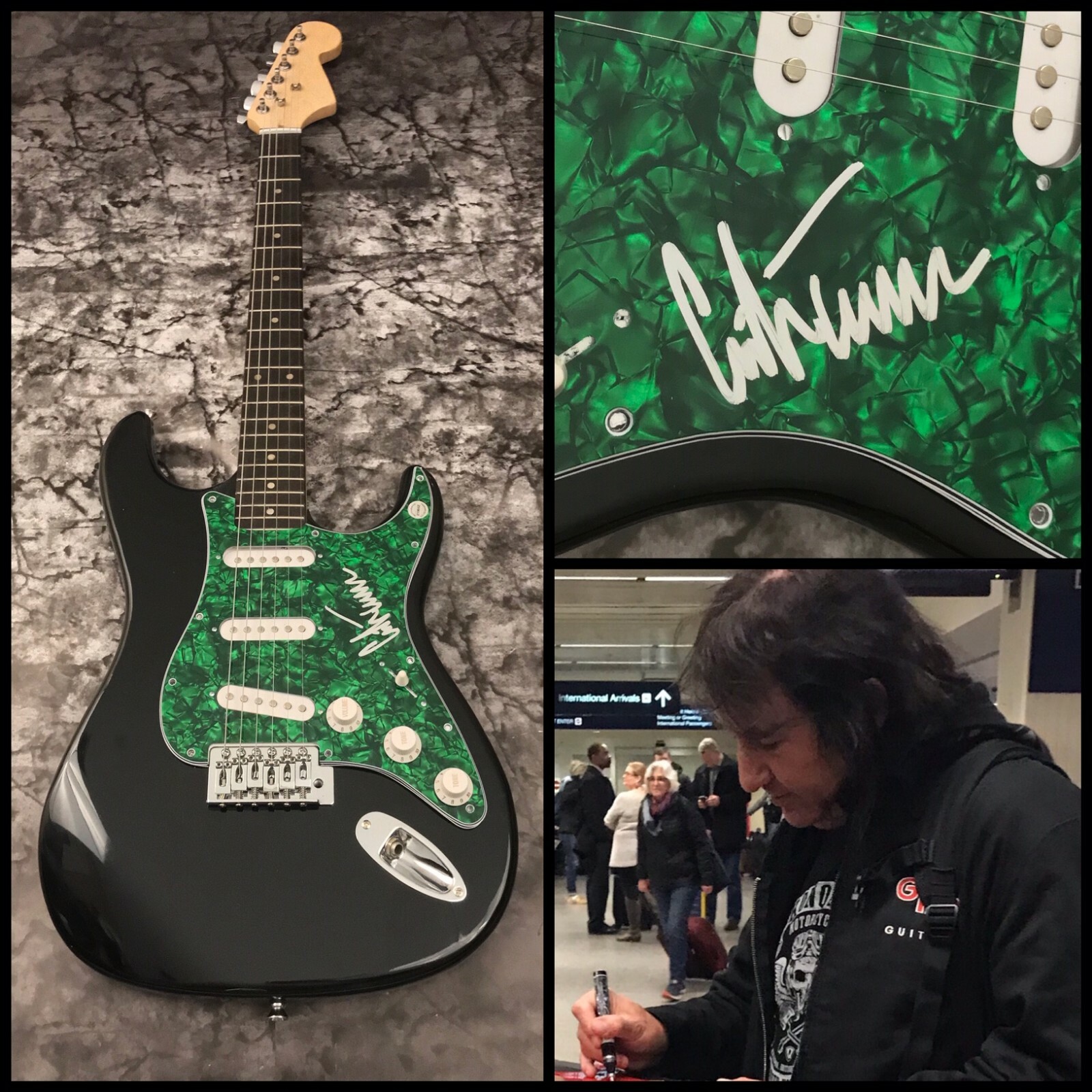 GFA Warrant Band Guitarist * ERIK TURNER * Signed Electric Guitar PROOF B COA