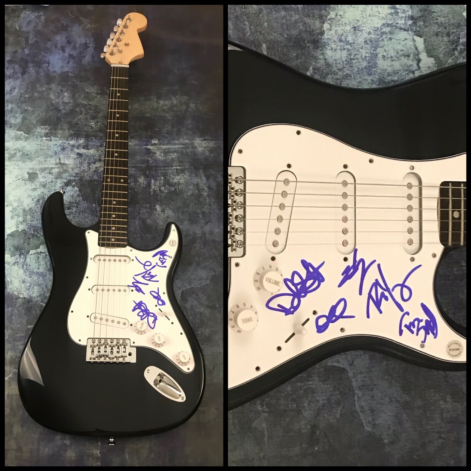 GFA Dave Simonett Band x5 * TRAMPLED BY TURTLES * Signed Electric Guitar COA