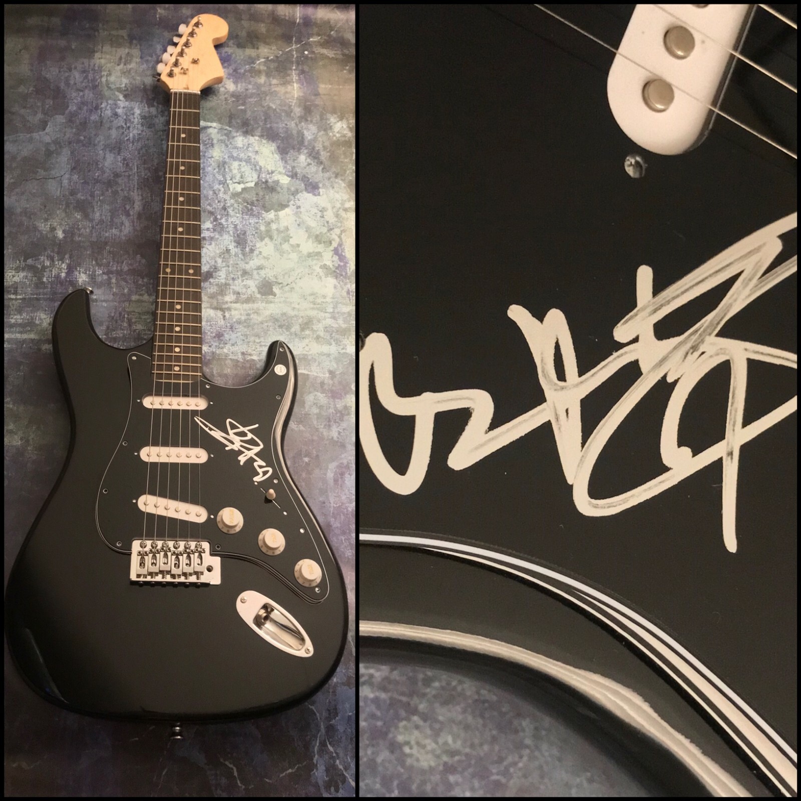GFA Back At One Legend * BRIAN McKNIGHT * Signed Electric Guitar B2 COA