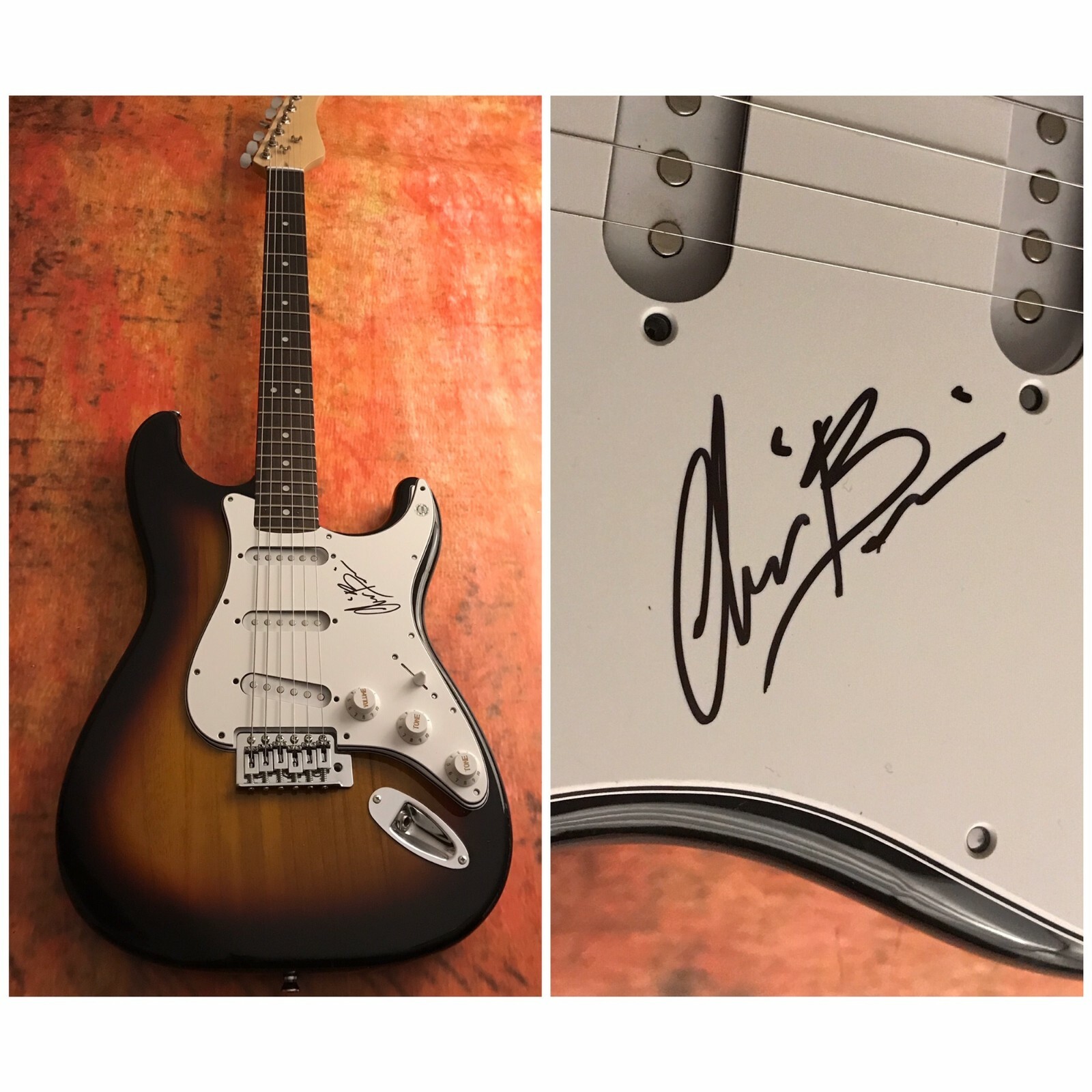 GFA Megadeth & Jag Panzer * CHRIS BRODERICK * Signed Electric Guitar CB1 COA