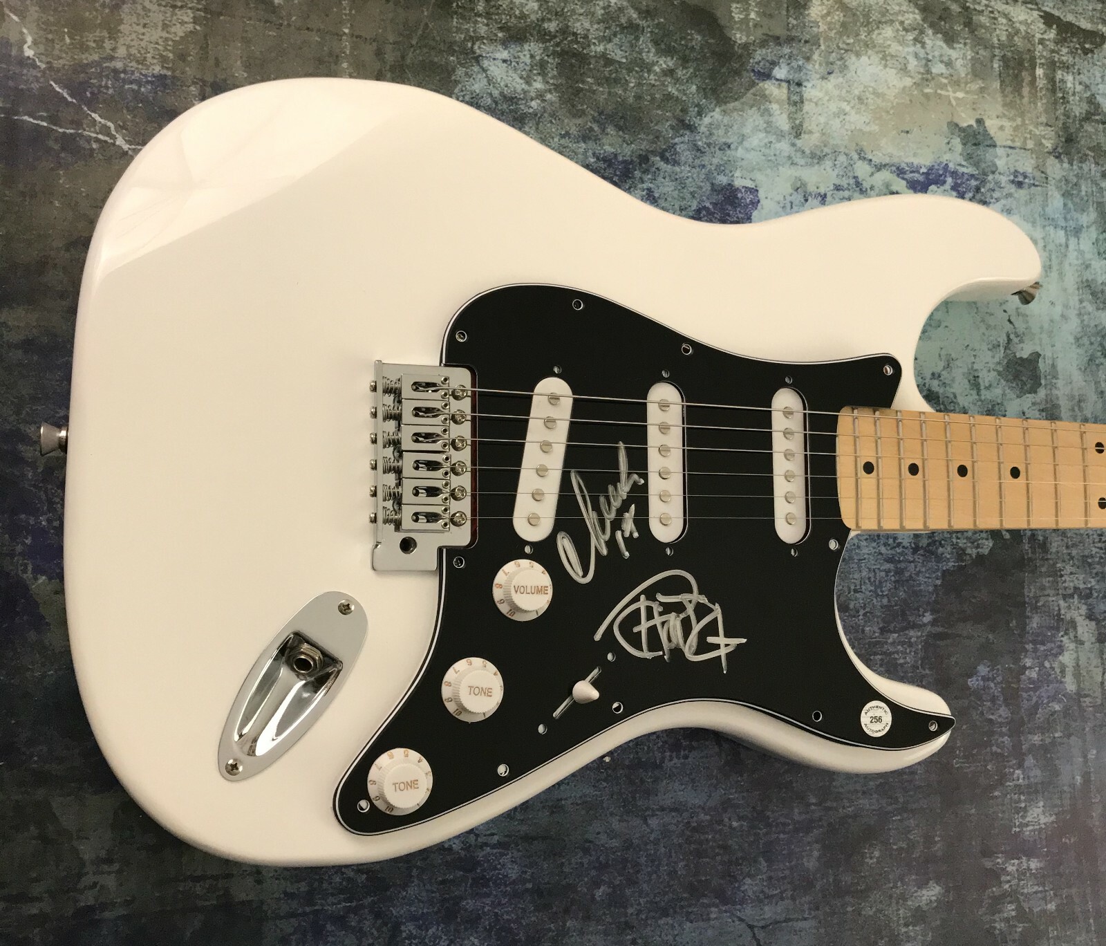 GFA Up in Smoke * CHEECH & CHONG * Signed Electric Guitar PROOF AD3 COA