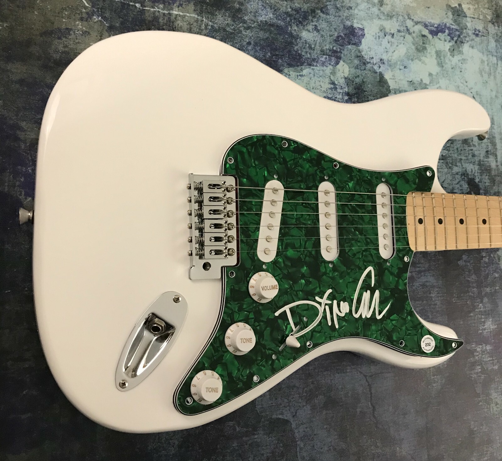 GFA Fear Factory Guitarist * DINO CAZARES * Signed Electric Guitar PROOF D2 COA