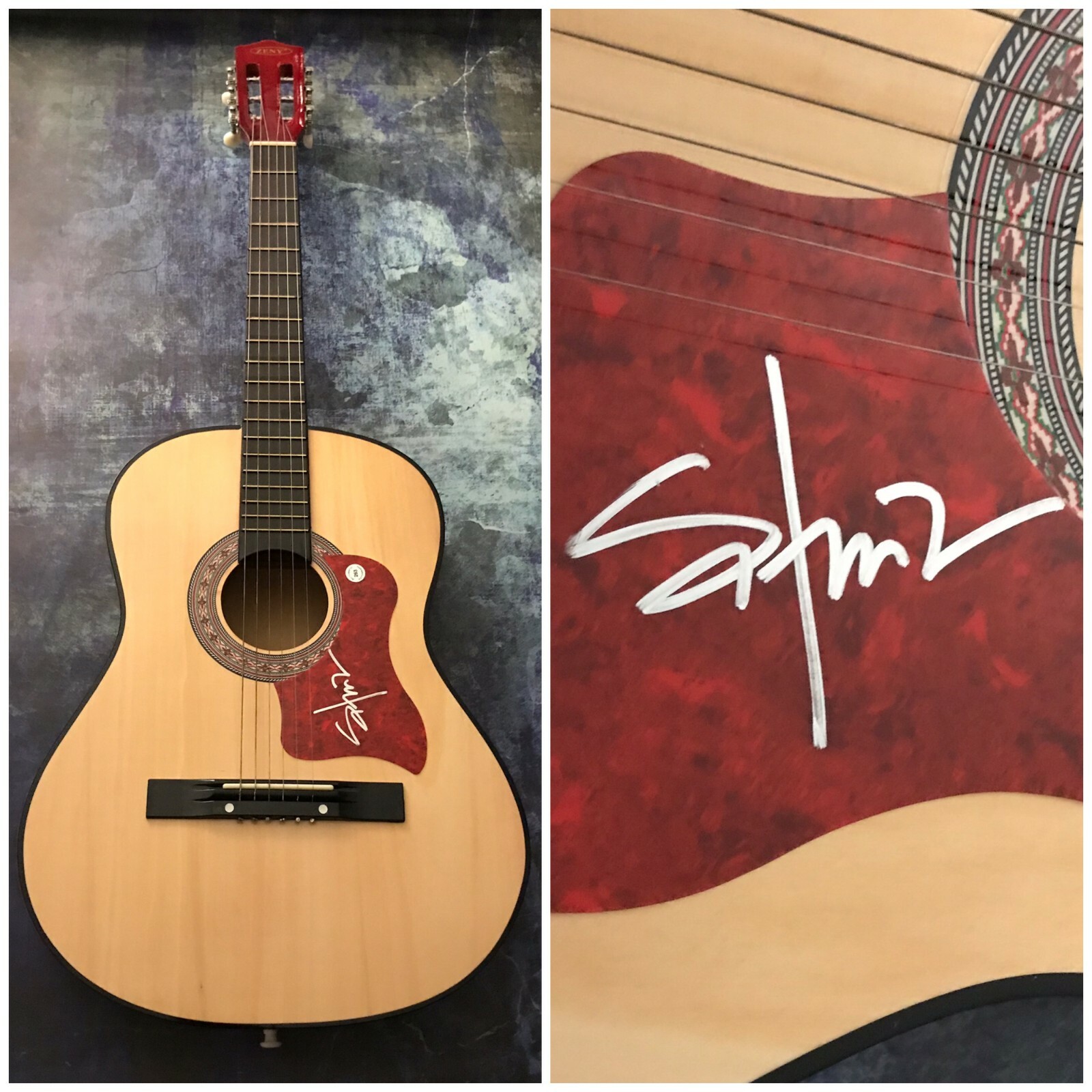 GFA 4th of July Country * WAYLON SHOOTER JENNINGS * Signed Acoustic Guitar D COA