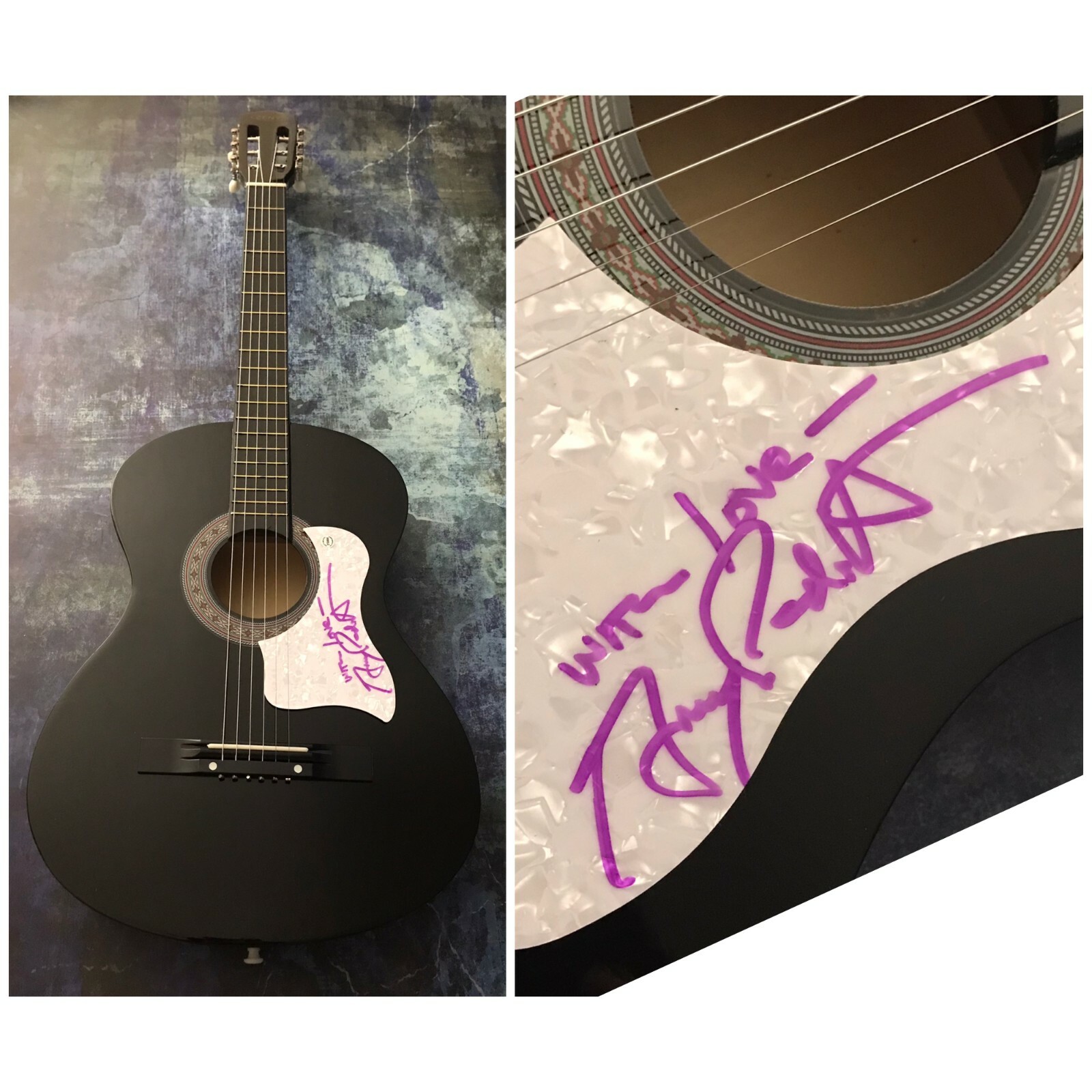 GFA And the Union Gap Star * GARY PUCKETT * Signed Acoustic Guitar G1 COA