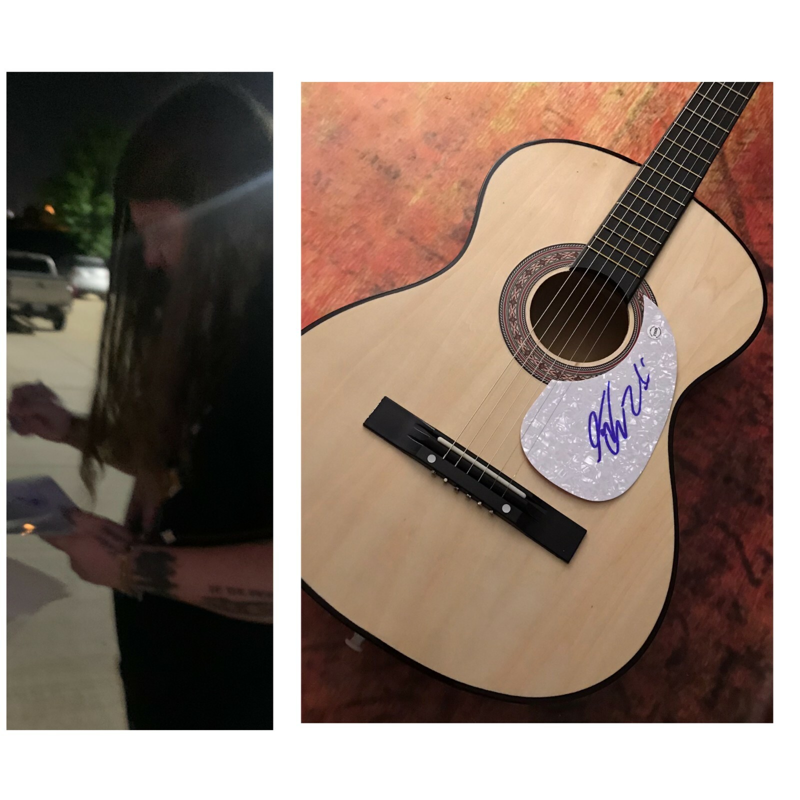 GFA One Night Stand Country * KOLBY COOPER * Signed Acoustic Guitar PROOF D COA