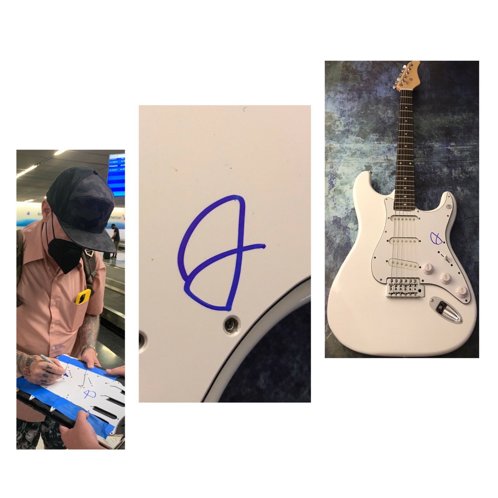 GFA Limp Bizkit Band Nookie * FRED DURST * Signed Electric Guitar PROOF F1 COA