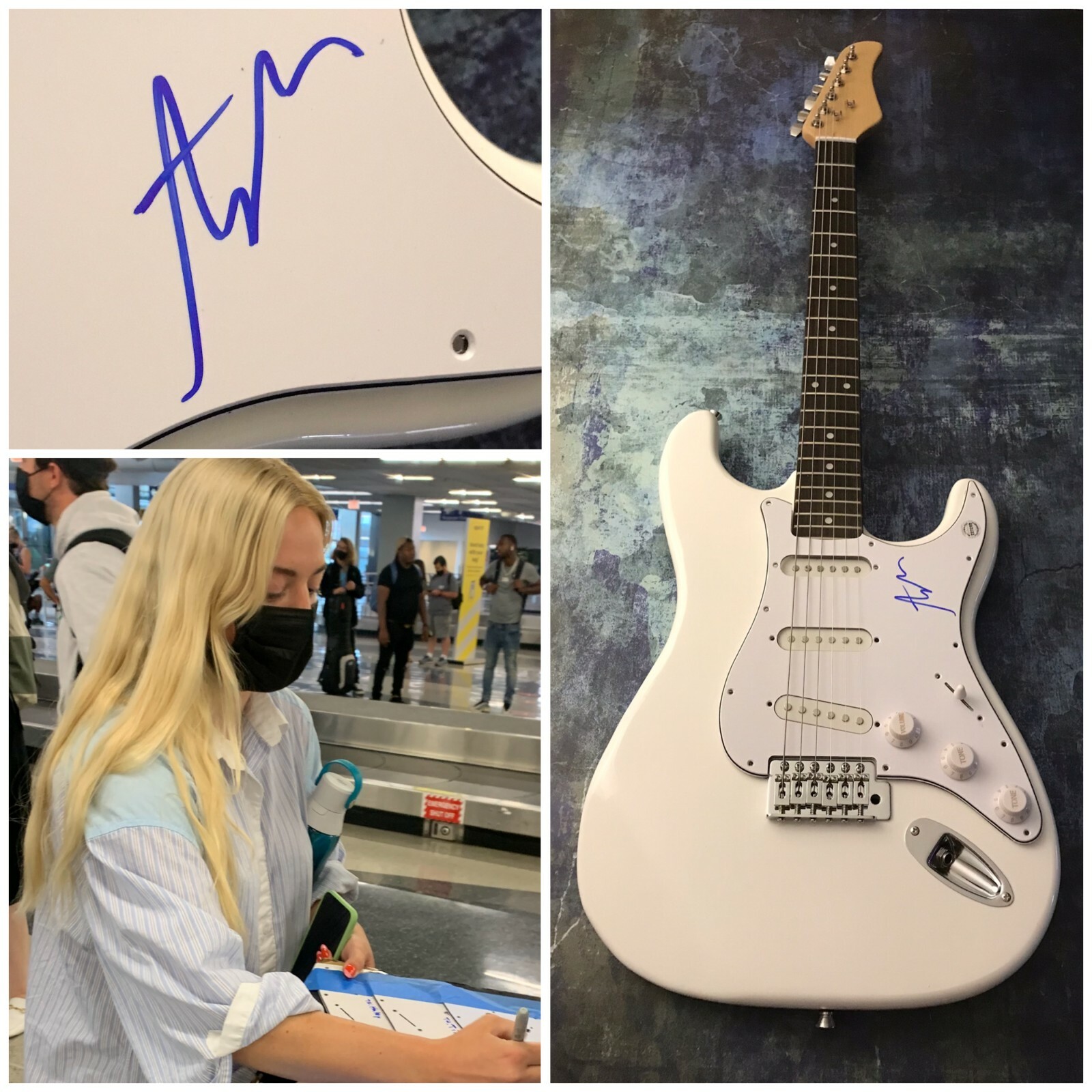 GFA Moral of the Story Sexy Star * ASHE * Signed Electric Guitar PROOF A1 COA