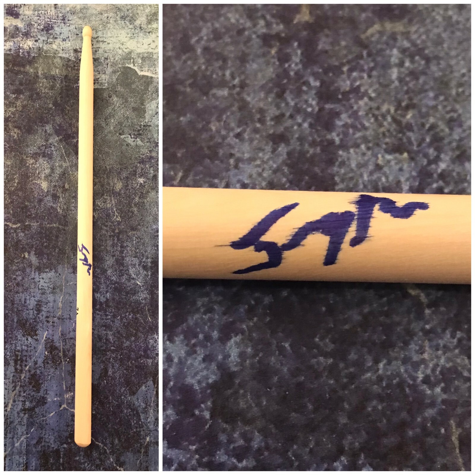 GFA Small Town Titans Drummer * JONNY ROSS * Signed Drumstick PROOF J4 COA