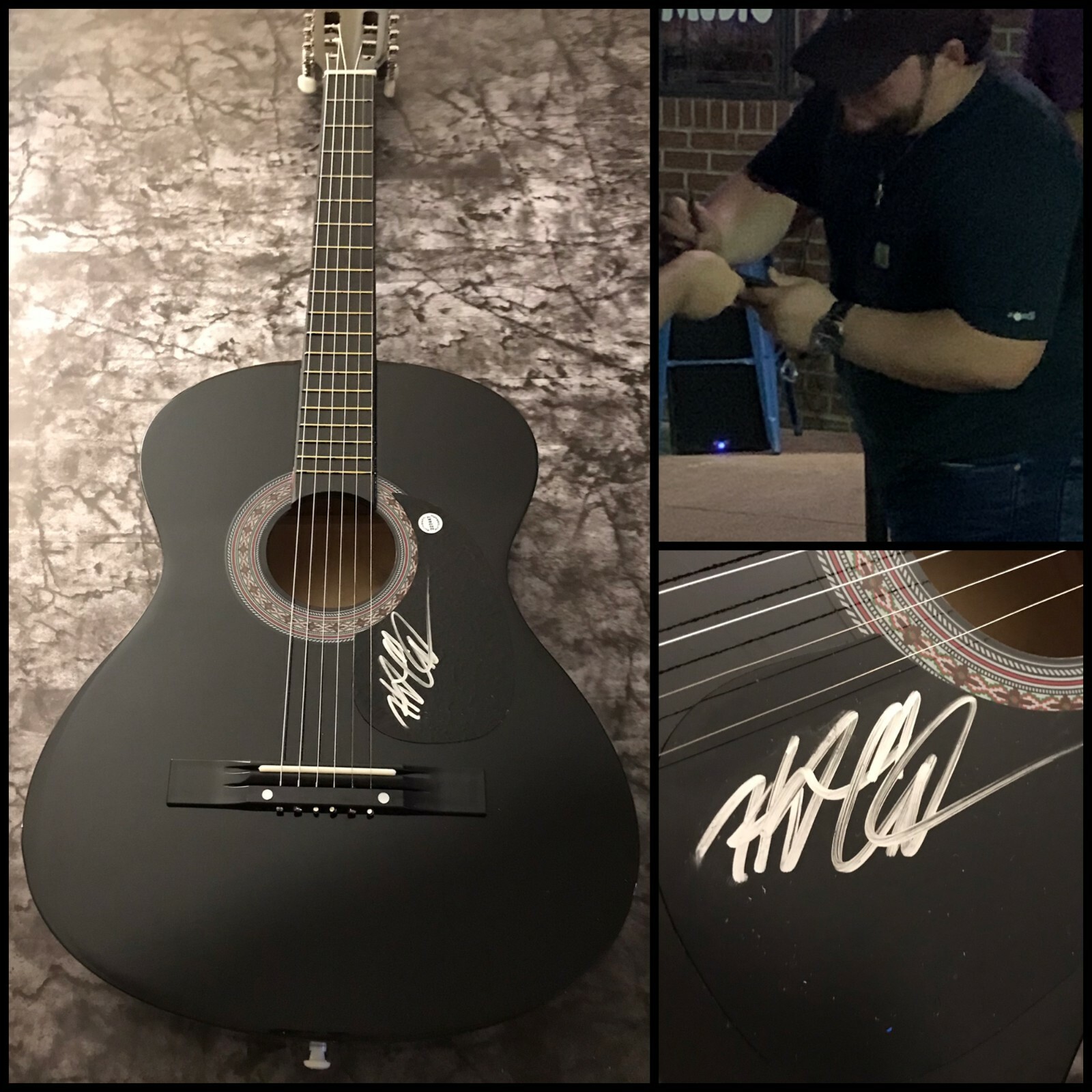 GFA Good As It Gets Star * HAYDEN COFFMAN * Signed Acoustic Guitar PROOF H2 COA