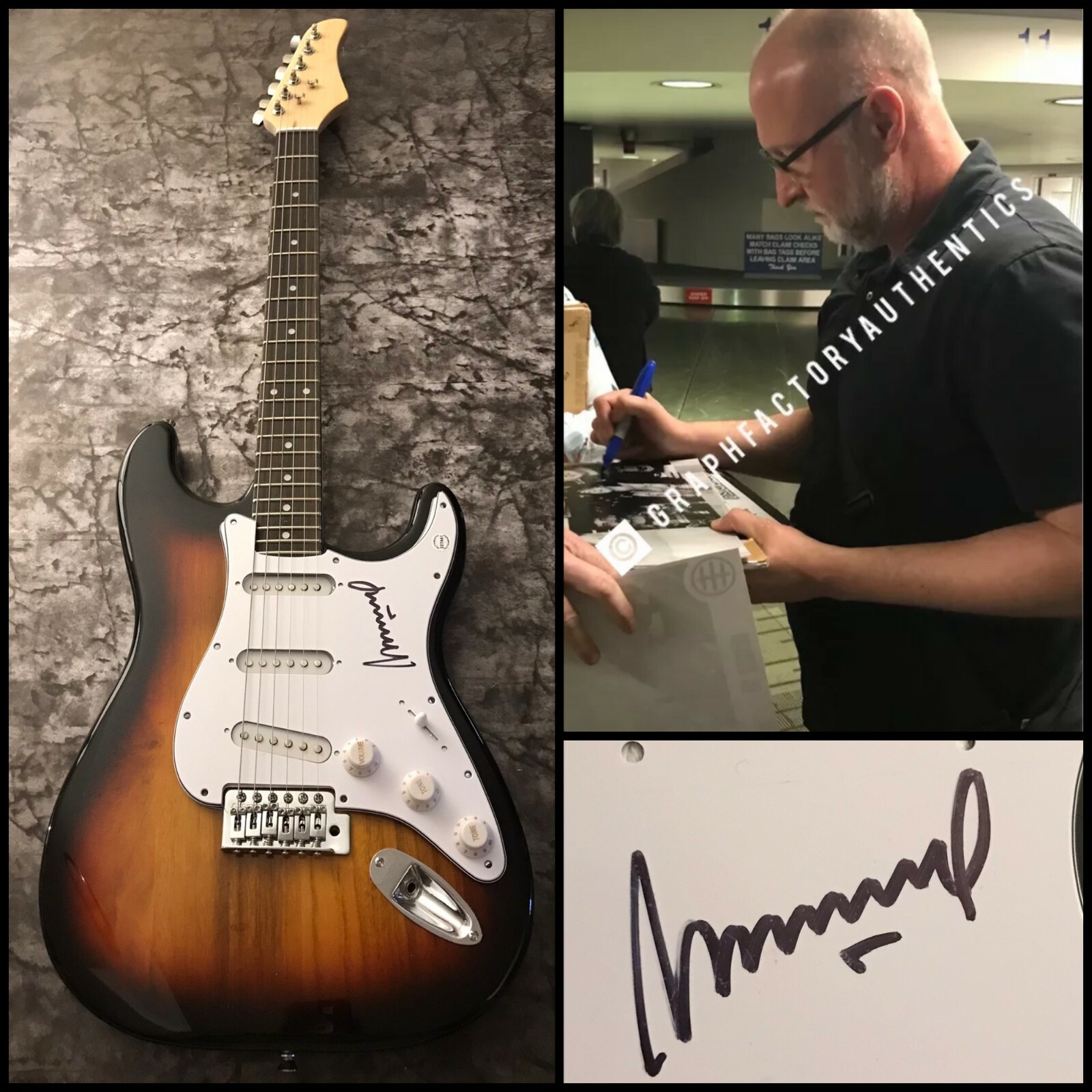 GFA Husker Du Band * BOB MOULD * Signed Autographed Electric Guitar B2 COA