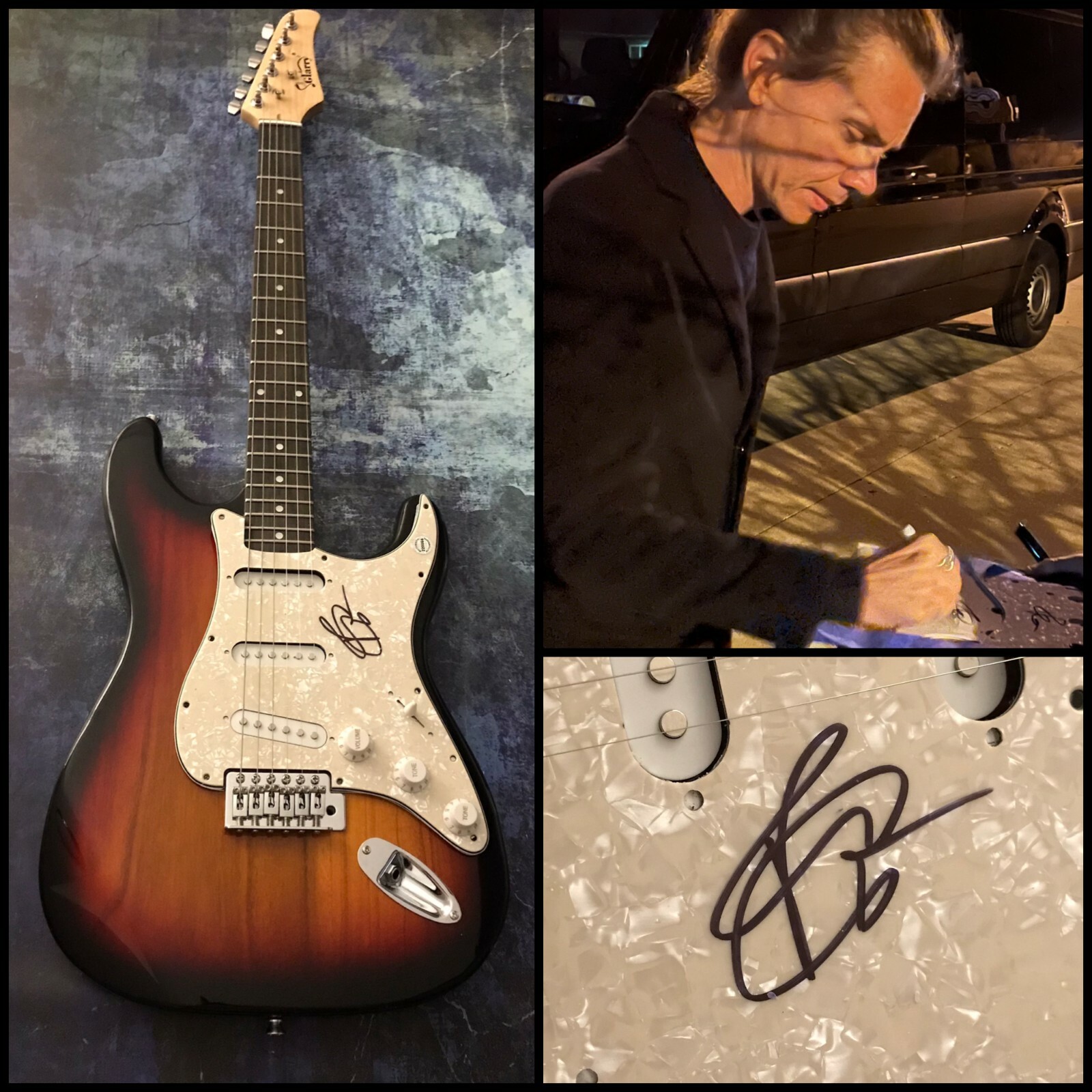 GFA The Red Jumpsuit Apparatus * RONNIE WINTER * Signed Electric Guitar R1 COA