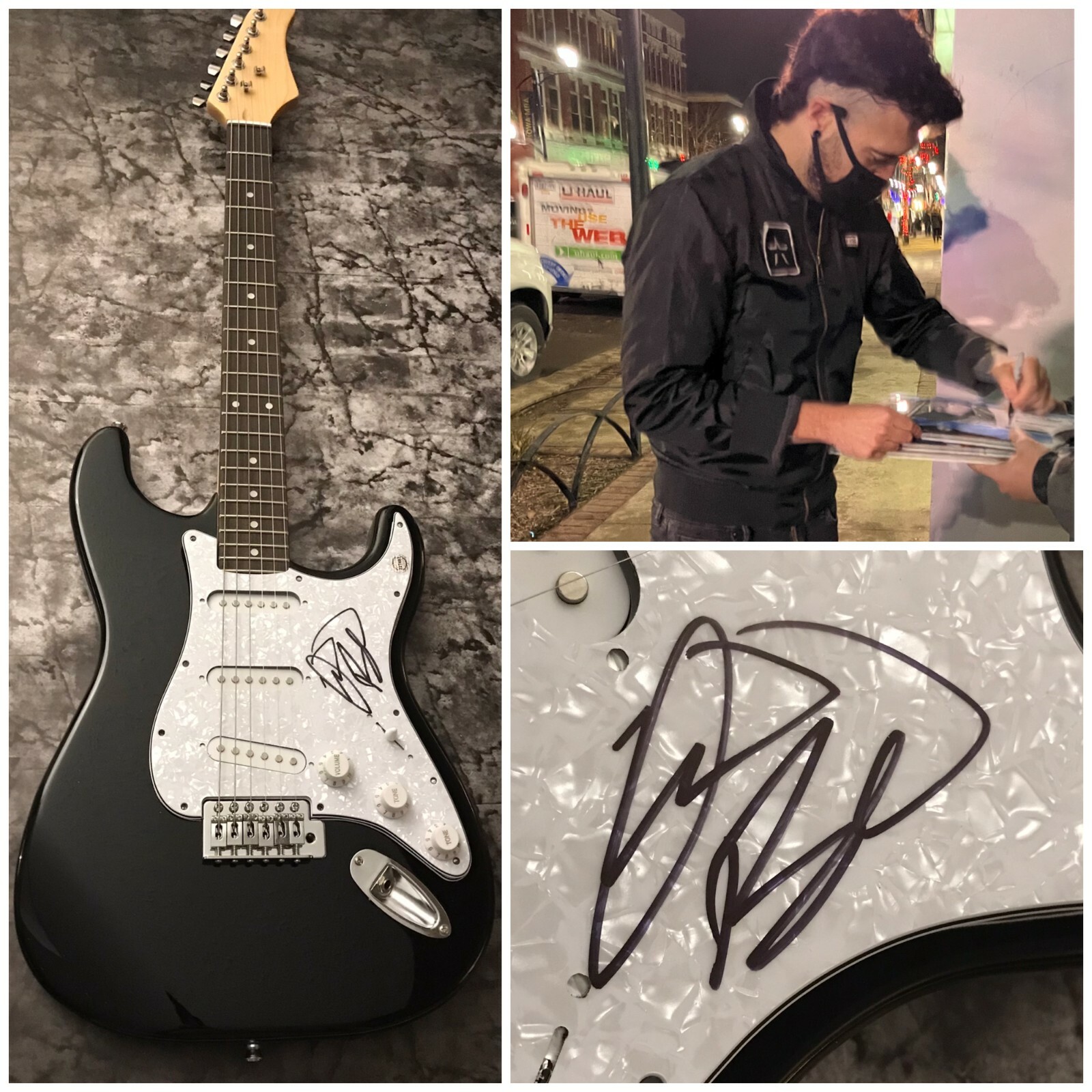 GFA Starset Vessels Monster * DUSTIN BATES * Signed Electric Guitar PROOF D1 COA