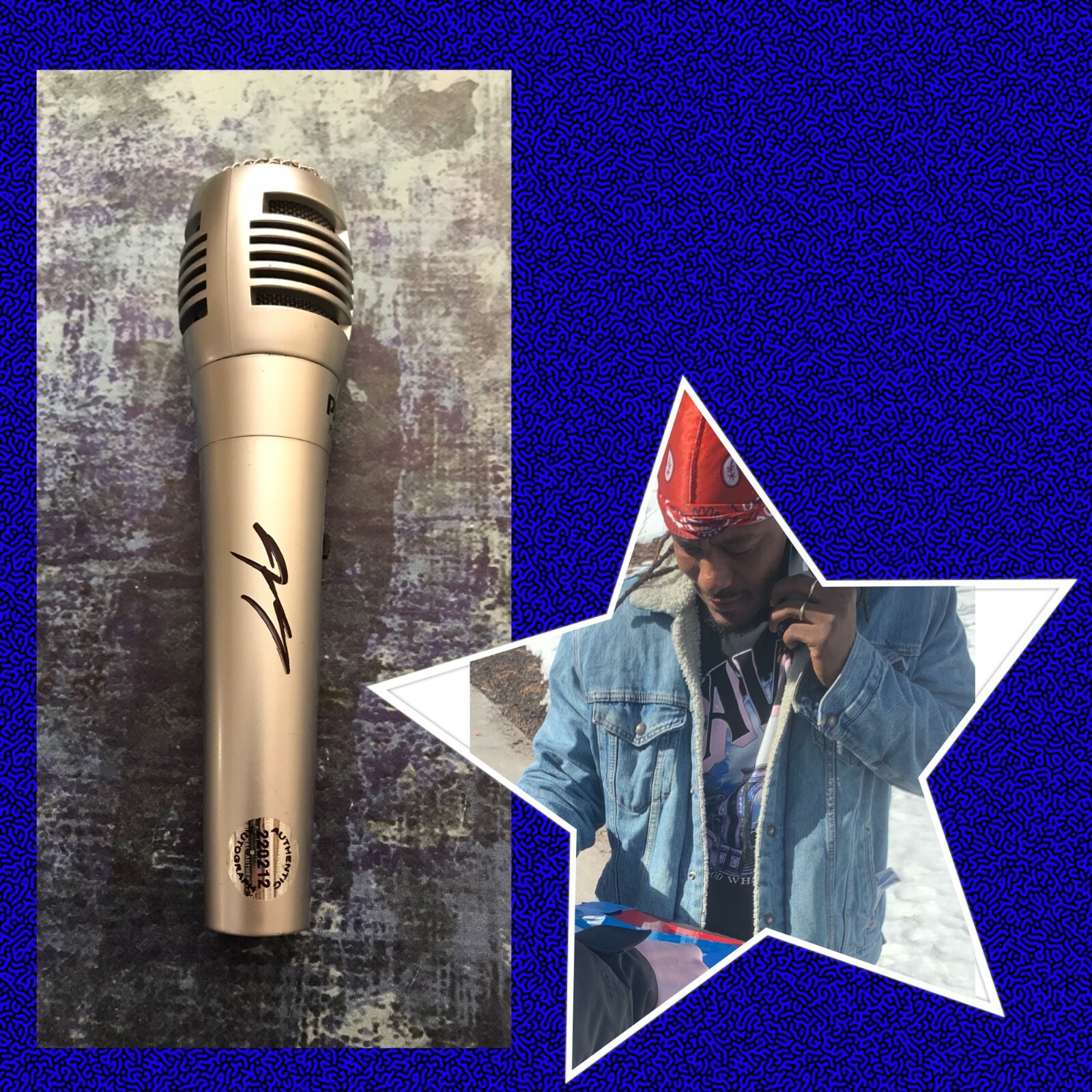 GFA HOLD ME BACK RAPPER * KB * SIGNED MICROPHONE PROOF K1 COA COLLECTIBLE MEMORABILIA
