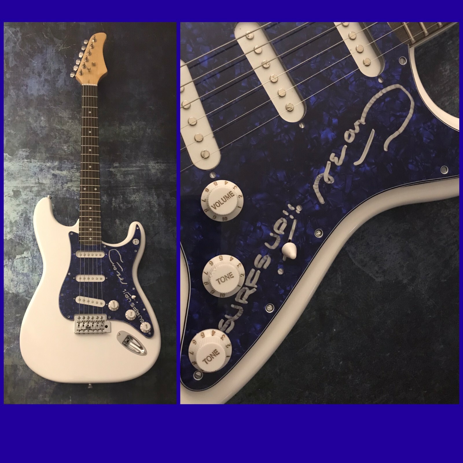 GFA Jan and Dean Band Star * DEAN TORRENCE * Signed Electric Guitar D2 COA