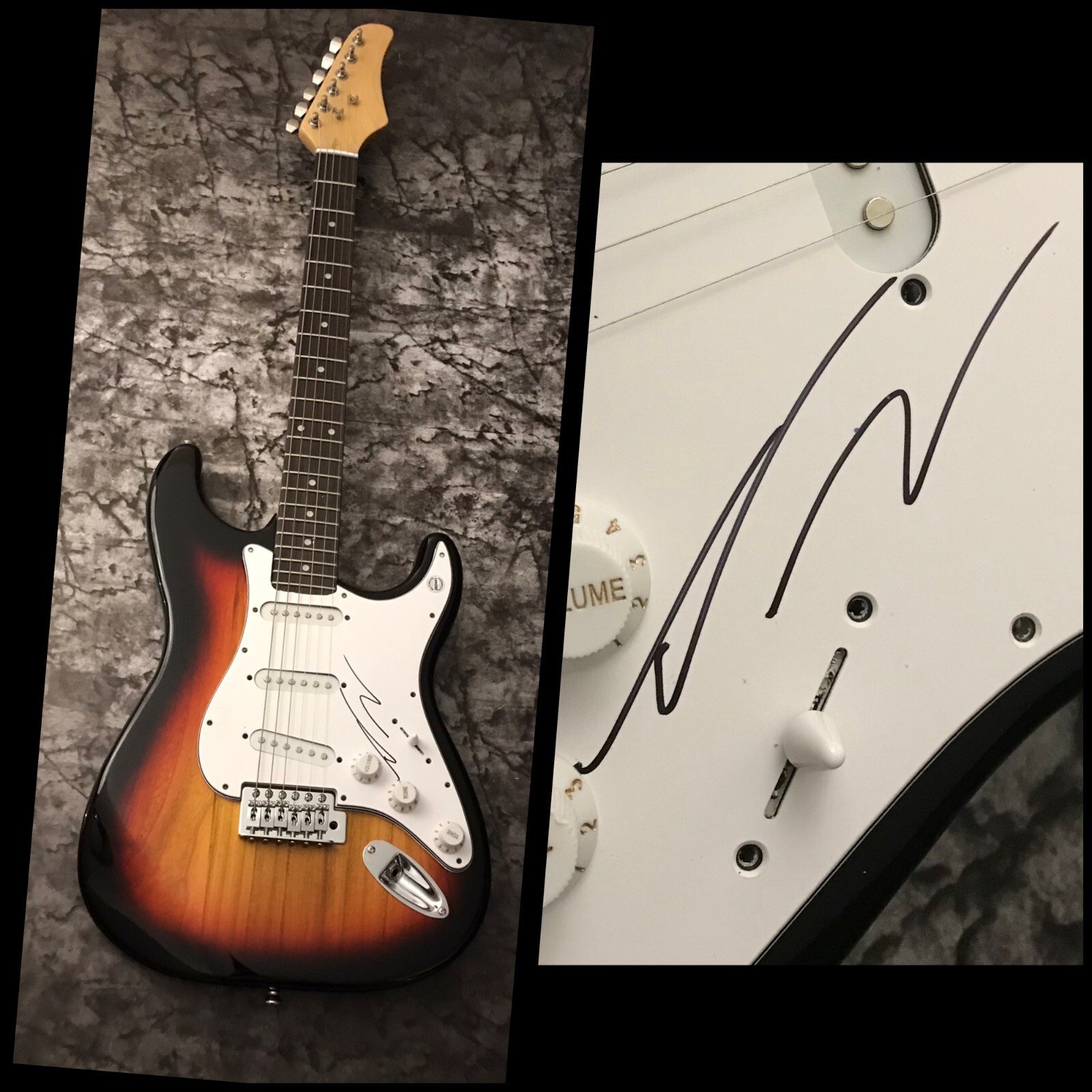 GFA Known Hills and Valleys * TAUREN WELLS * Signed Electric Guitar COA