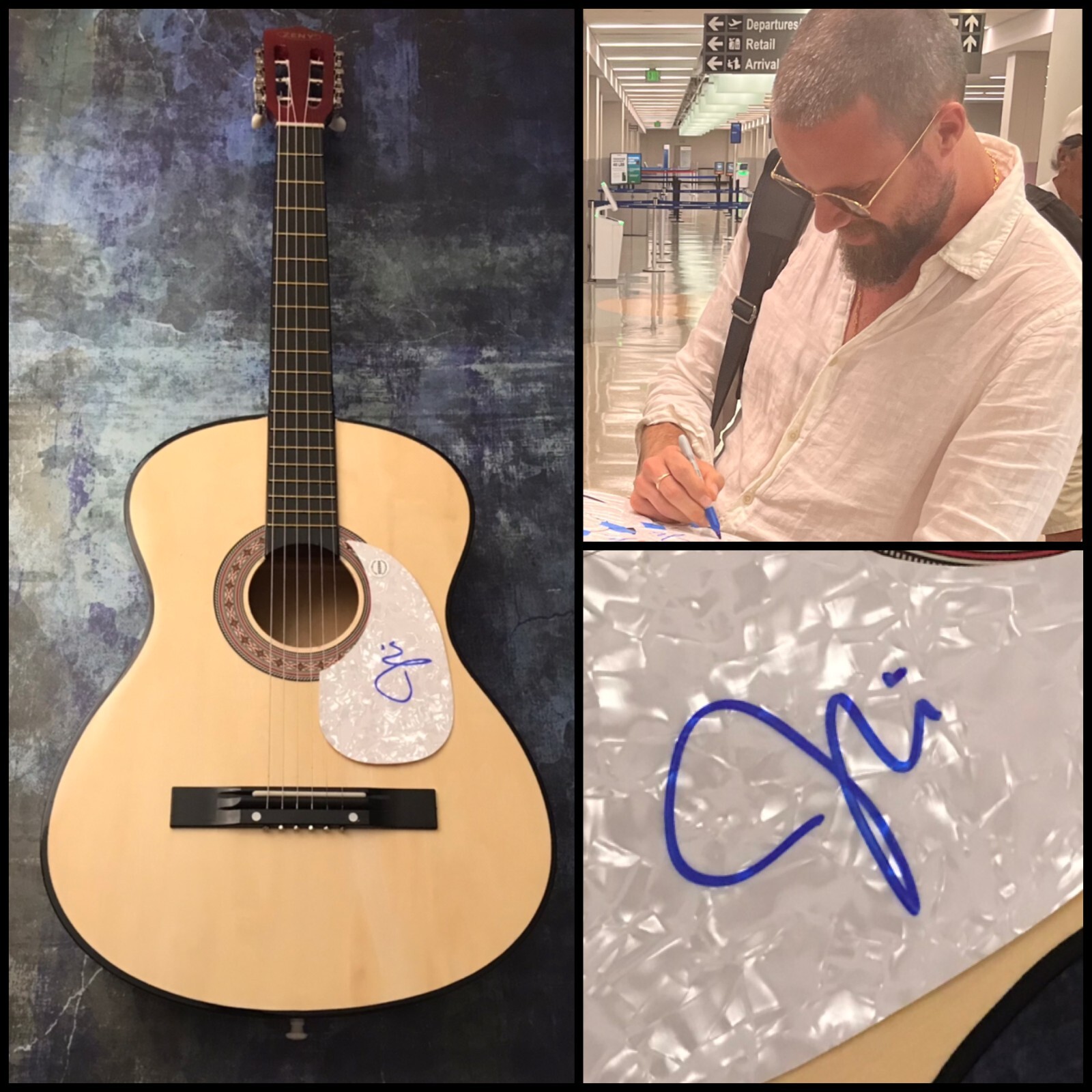 GFA Real Love Baby Star * FATHER JOHN MISTY * Signed Acoustic Guitar PROOF COA