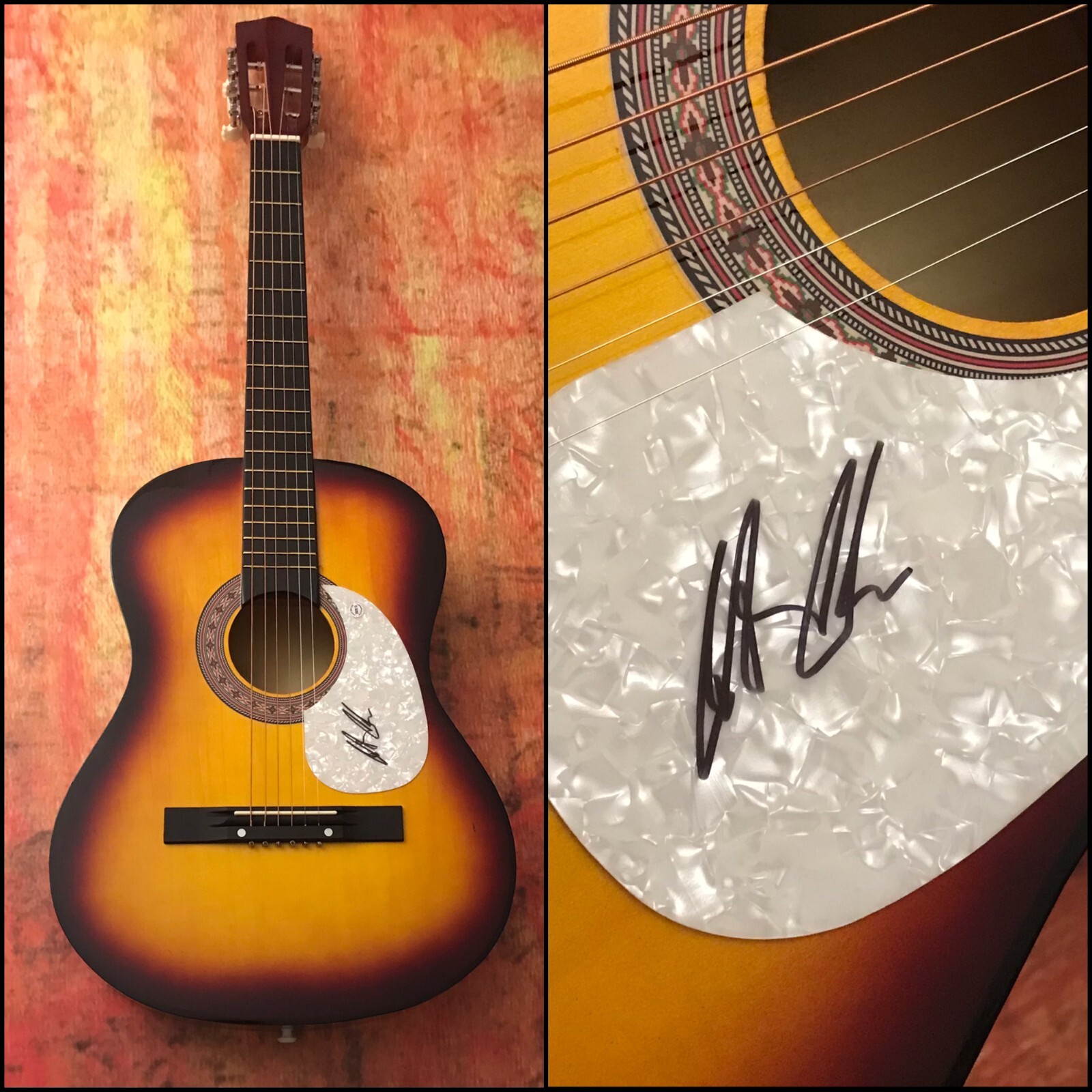 GFA Everclear Lead Singer * ART ALEXAKIS * Signed Acoustic Guitar PROOF A7 COA