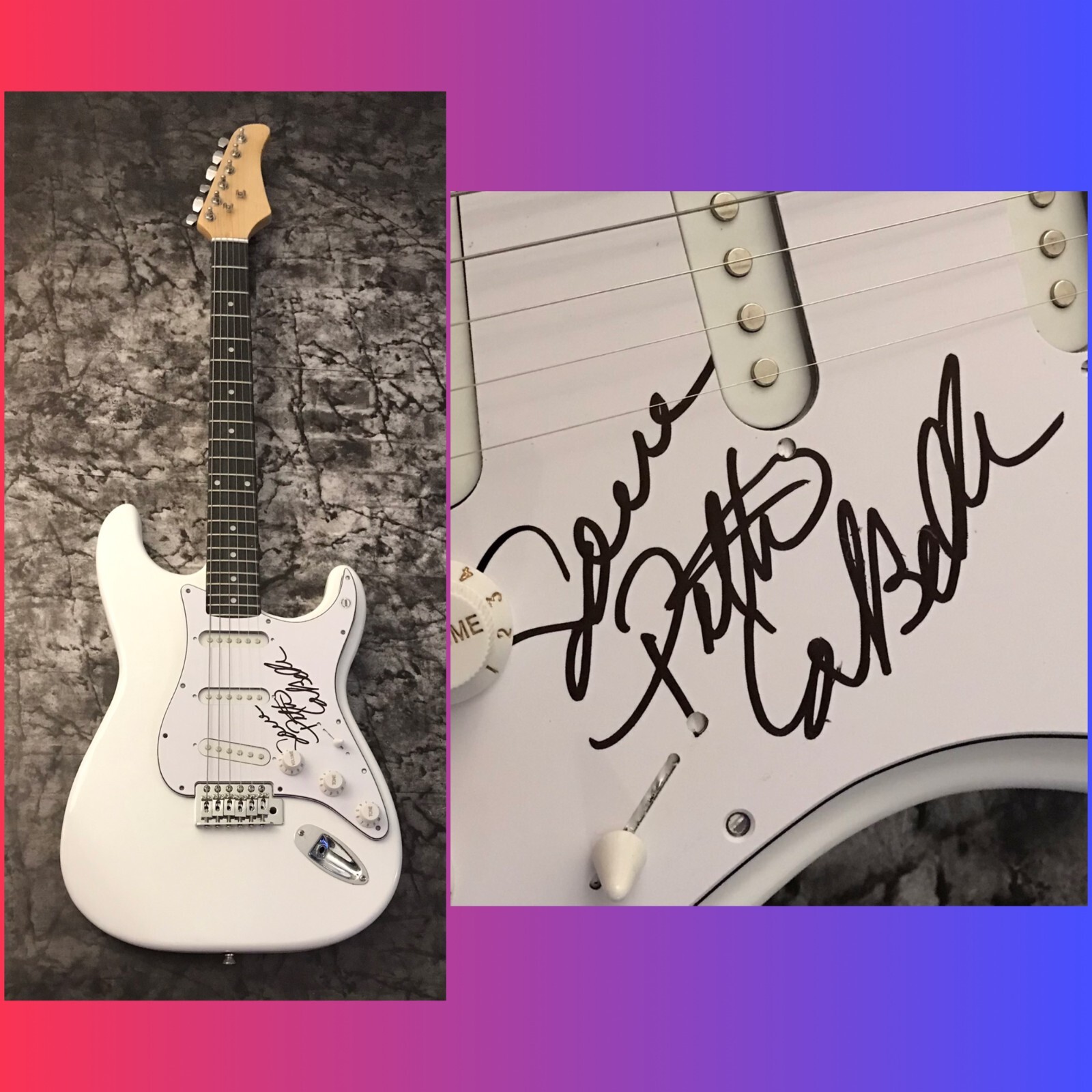 GFA Lady Marmalade Star * PATTI LaBELLE * Signed Electric Guitar PROOF COA