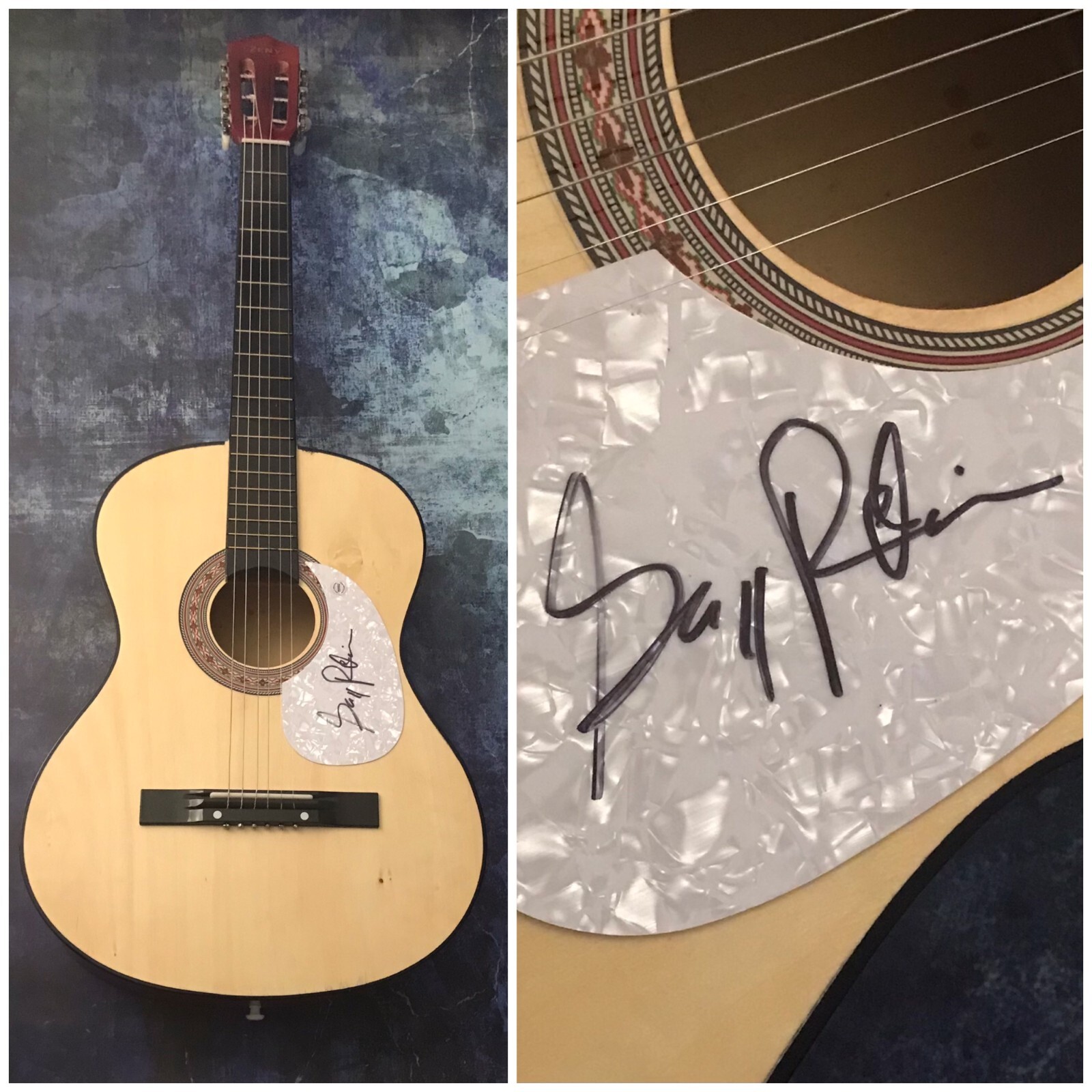 GFA Journey & Santana Keyboardist * GREGG ROLIE * Signed Acoustic Guitar COA
