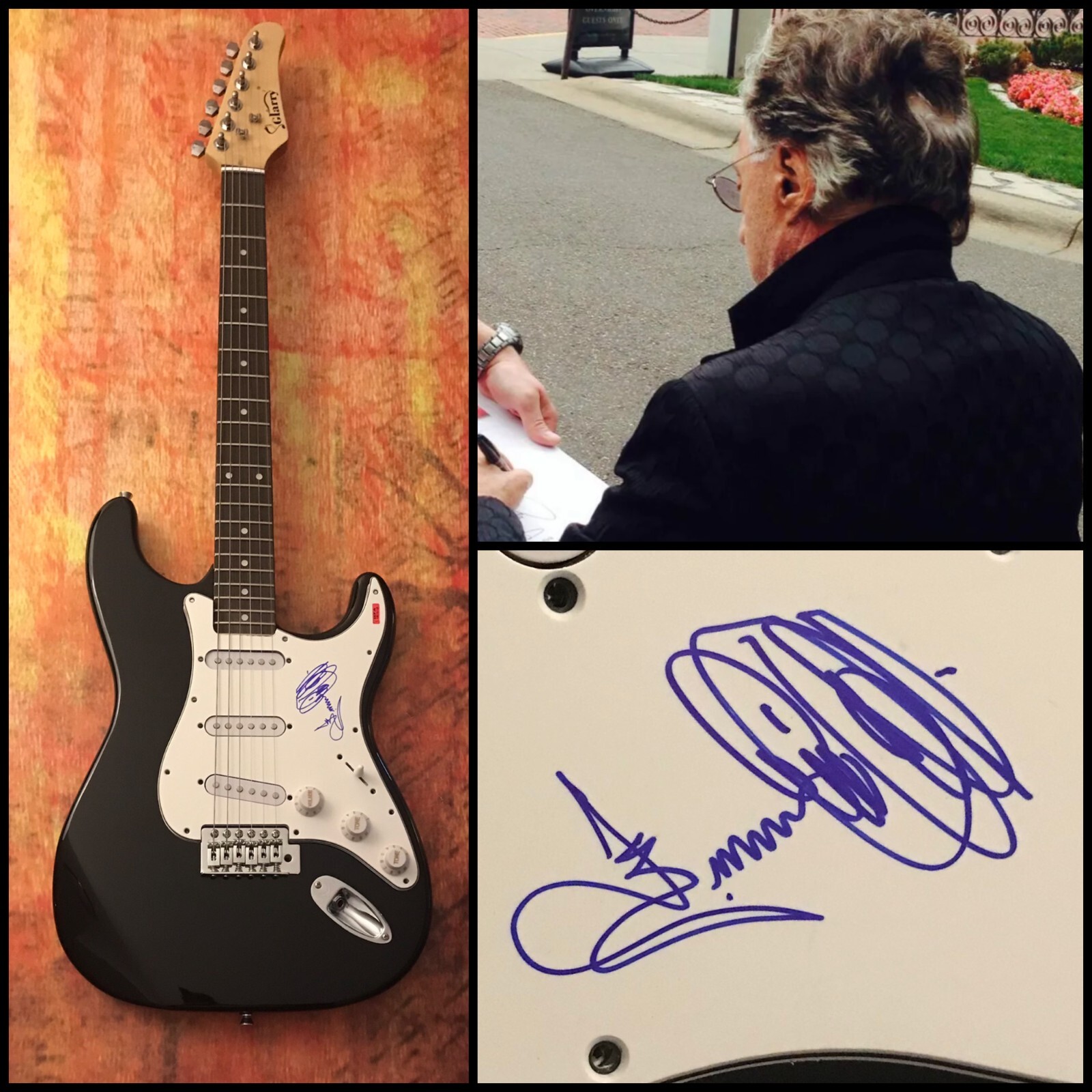 GFA The Four Seasons * FRANKIE VALLI * Signed Electric Guitar PROOF COA
