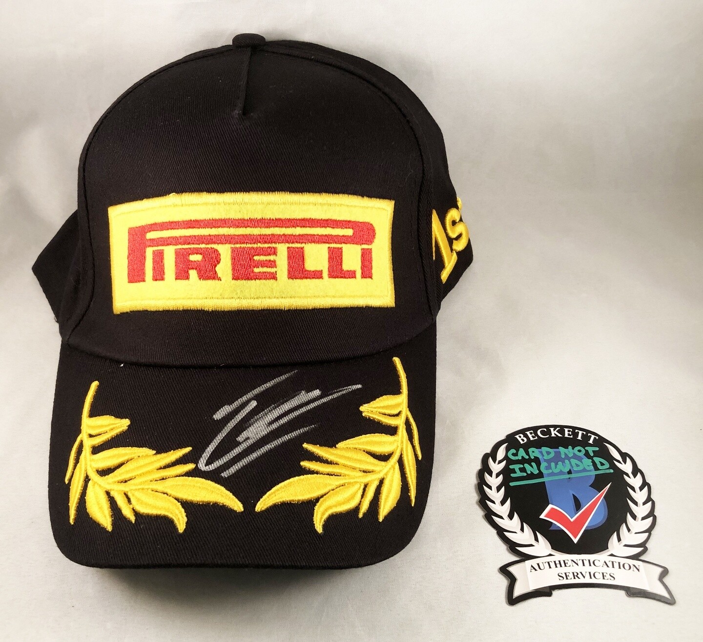 Esteban Ocon Signed Hat Beckett BAS Pirelli Podium Formula 1 F1 Alpine COA