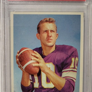 1964 PHILADELPHIA FRAN TARKENTON VIKINGS #109 CARD PSA 8 NM-MT VINTAGE