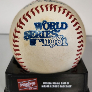 1981 OFFICIAL WORLD SERIES UNSIGNED RAWLINGS BASEBALL
Opens in a new window or tab