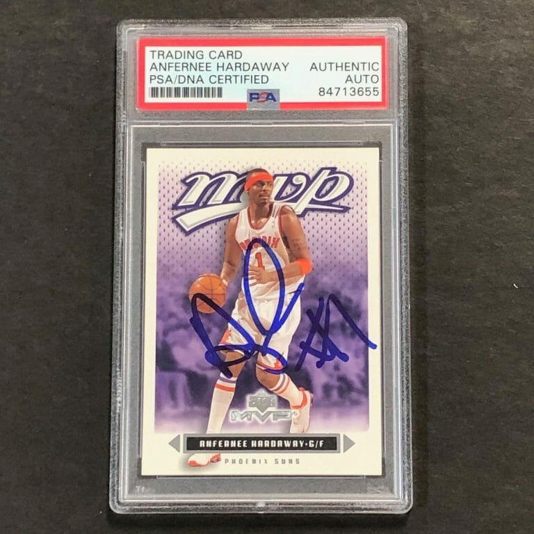 Anfernee Hardway 2024 signed card