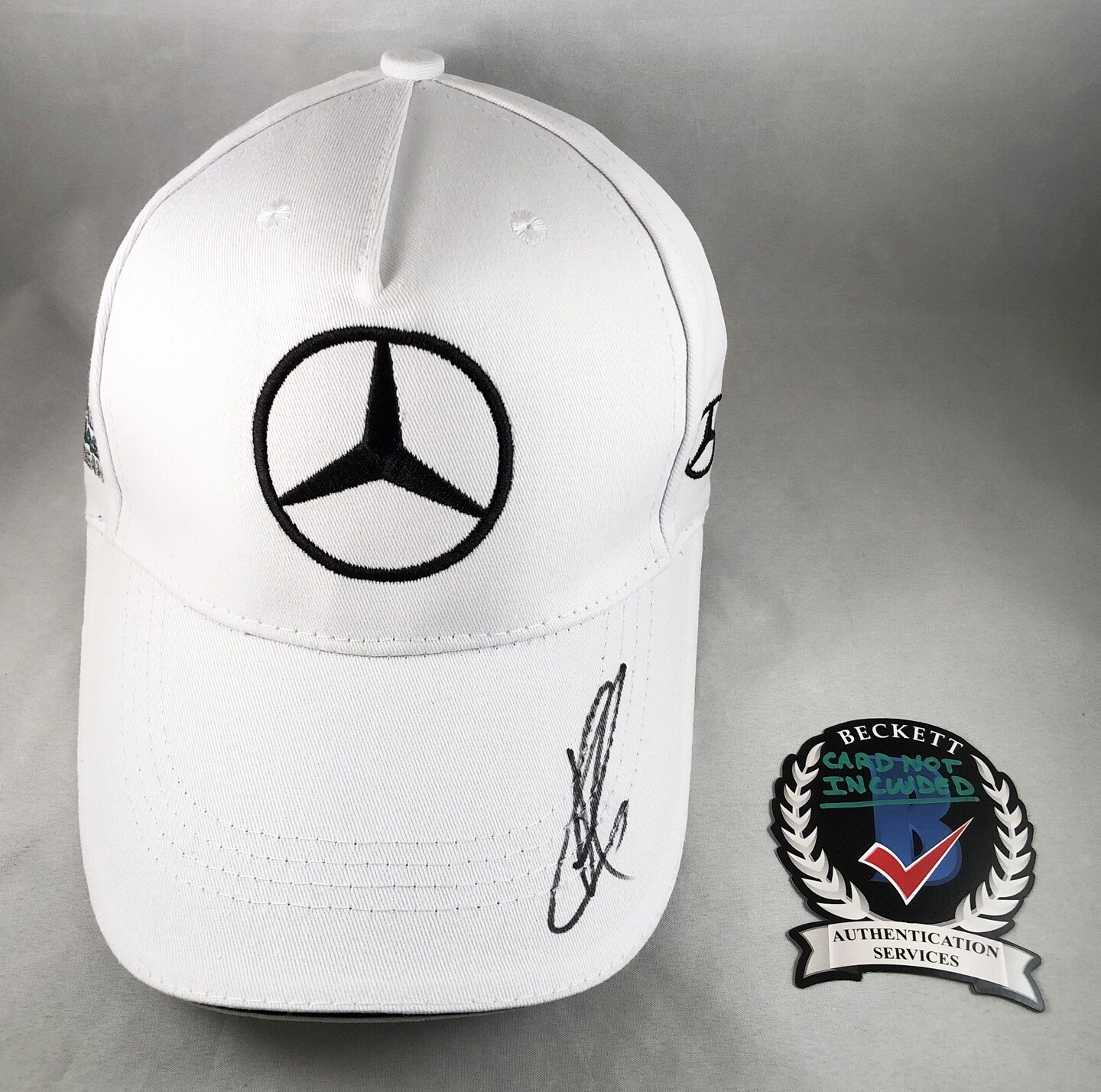 George Russell Signed Hat Beckett BAS Formula 1 F1 Mercedes 1 COA