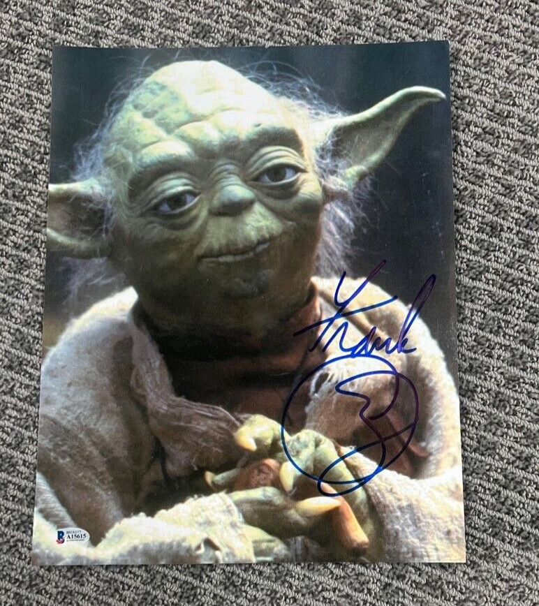 Frank Oz signed autographed 11x14 photo Star Wars YODA RARE BECKETT COA