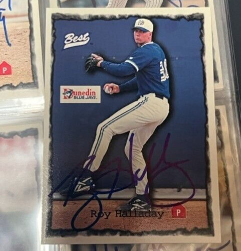 Roy Halladay signed autographed 1997 Best Minor League Card