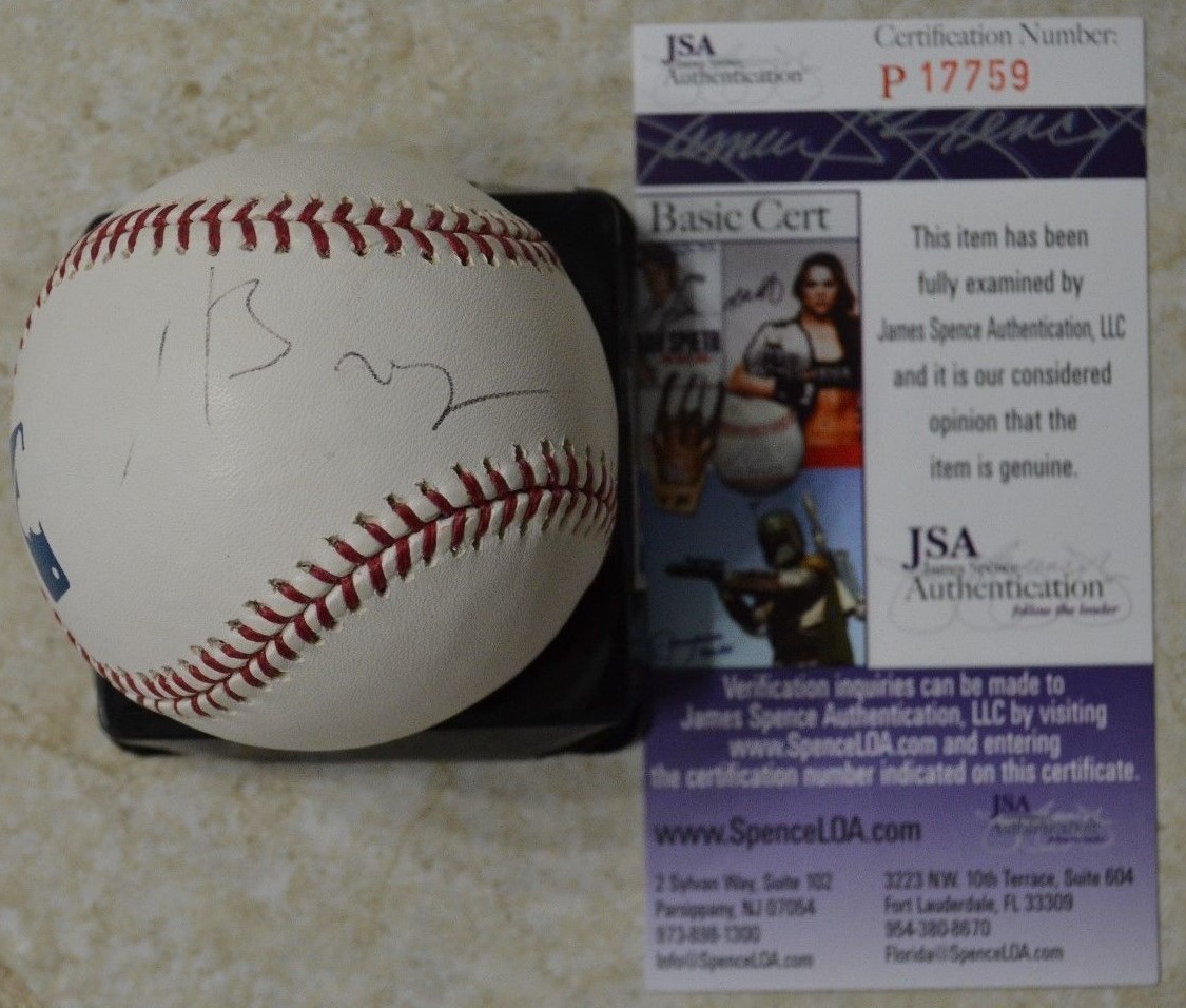 Supreme Court Justice Stephen Breyer Signed OMLB Baseball w/ JSA COA #P17759