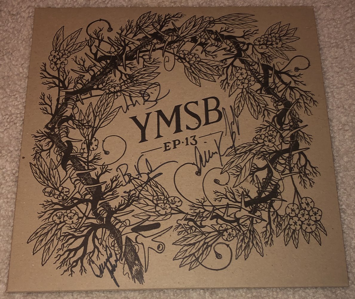 YONDER MOUNTAIN STRING BAND SIGNED AUTOGRAPH EP13 EP-13 ALBUM w/EXACT PROOF
