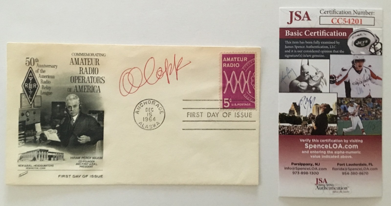 Al Capp Signed Autographed First Day Cover JSA Certified Li'l Abner Cartoonist
