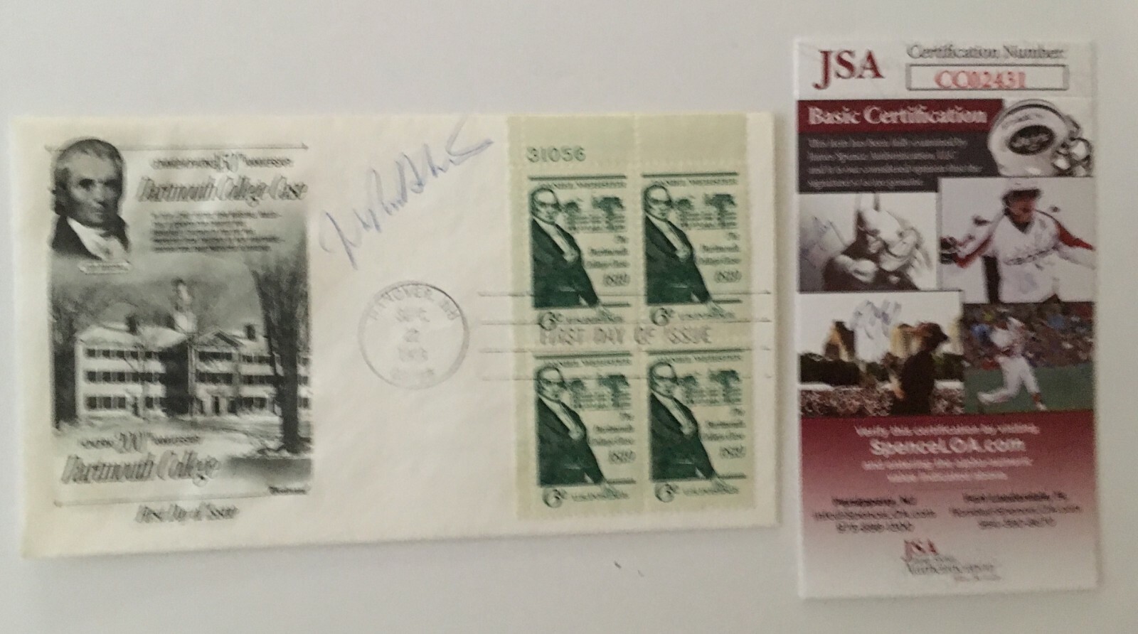 John Paul Stevens Signed Autographed First Day Cover JSA Certified Supreme Court
