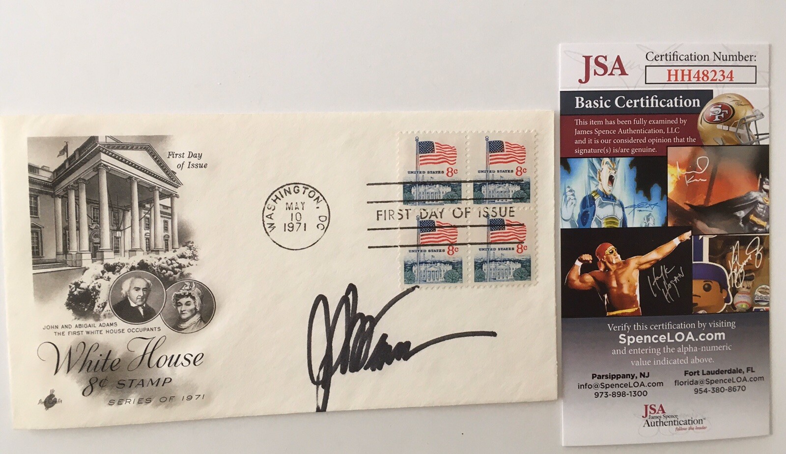 John Dean Signed Autographed First Day Cover JSA Certified Watergate Nixon
