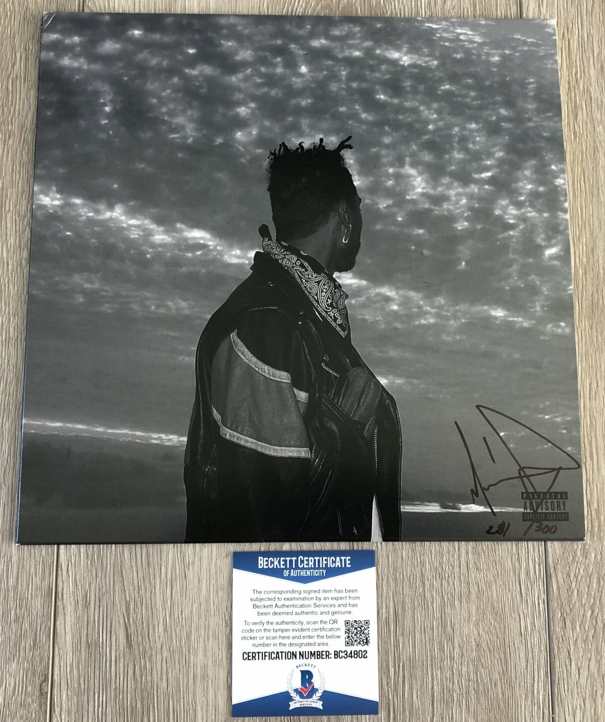 MIGUEL SIGNED ART DEALER CHIC 4 VINYL RECORD ALBUM & BECKETT BAS COA # 281/300
