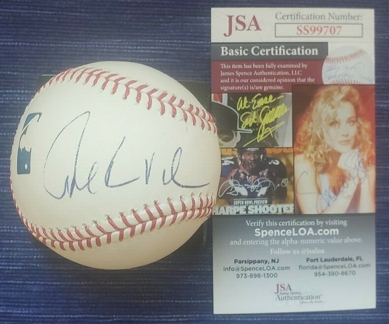 Antonio Villaraigosa Signed OMLB Baseball w/ JSA COA #SS99707 Fmr LA Mayor