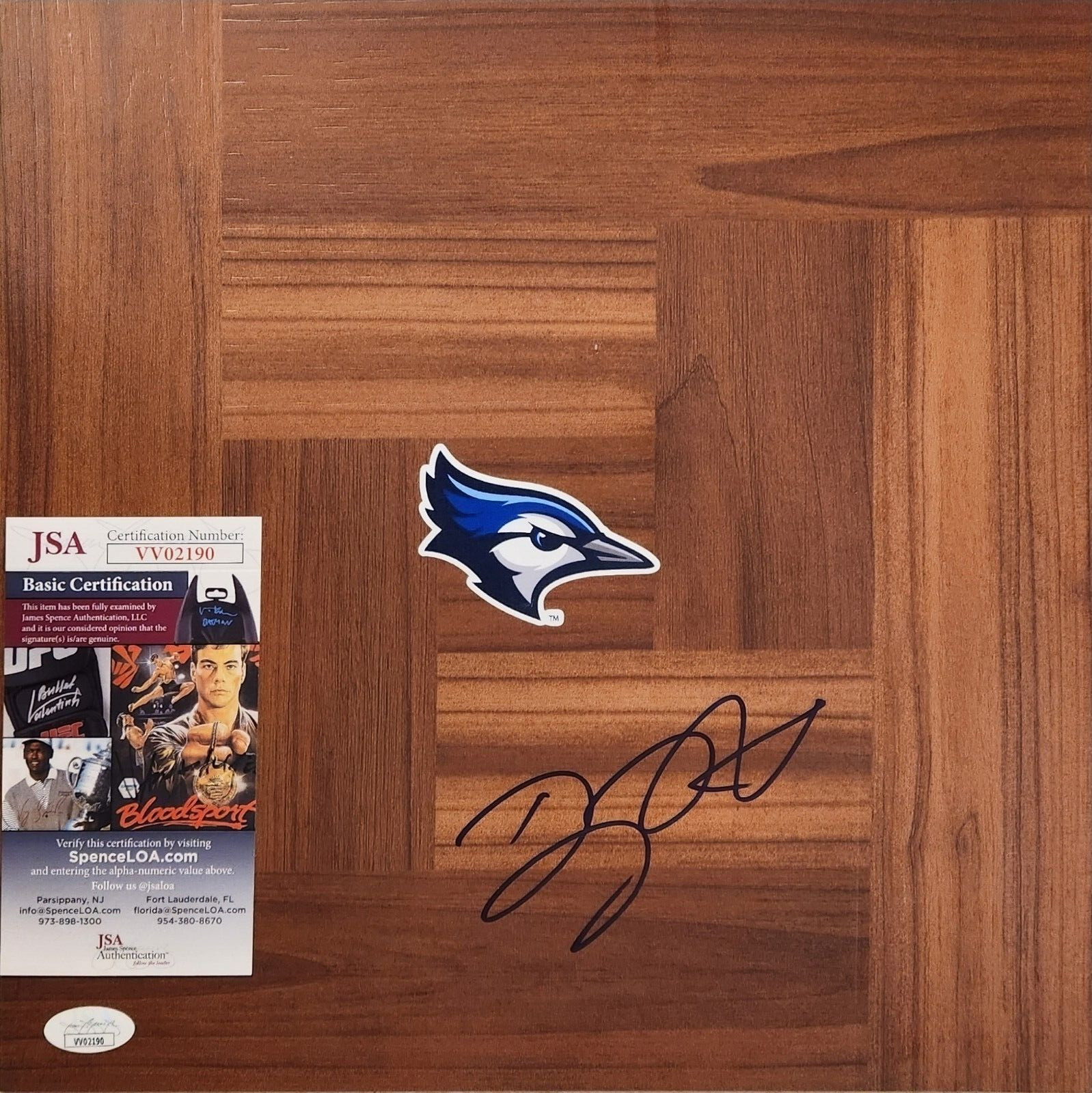 Doug McDermott Signed Floorboard JSA COA Creighton Bluejays San Antonio Spurs 3
