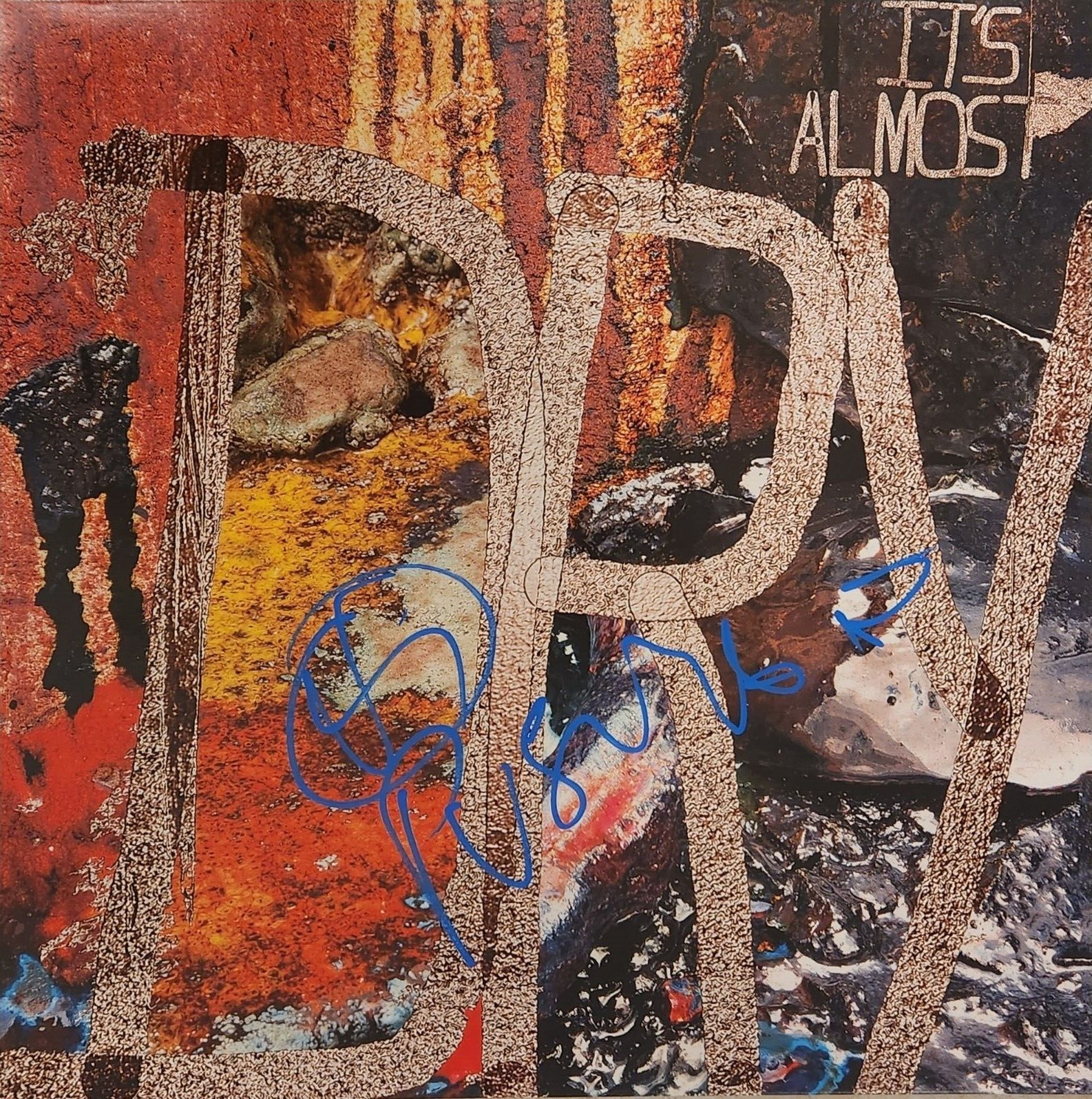 Pusha T Signed It's Almost Dry Album w/ BAS COA #BH066417 Vinyl