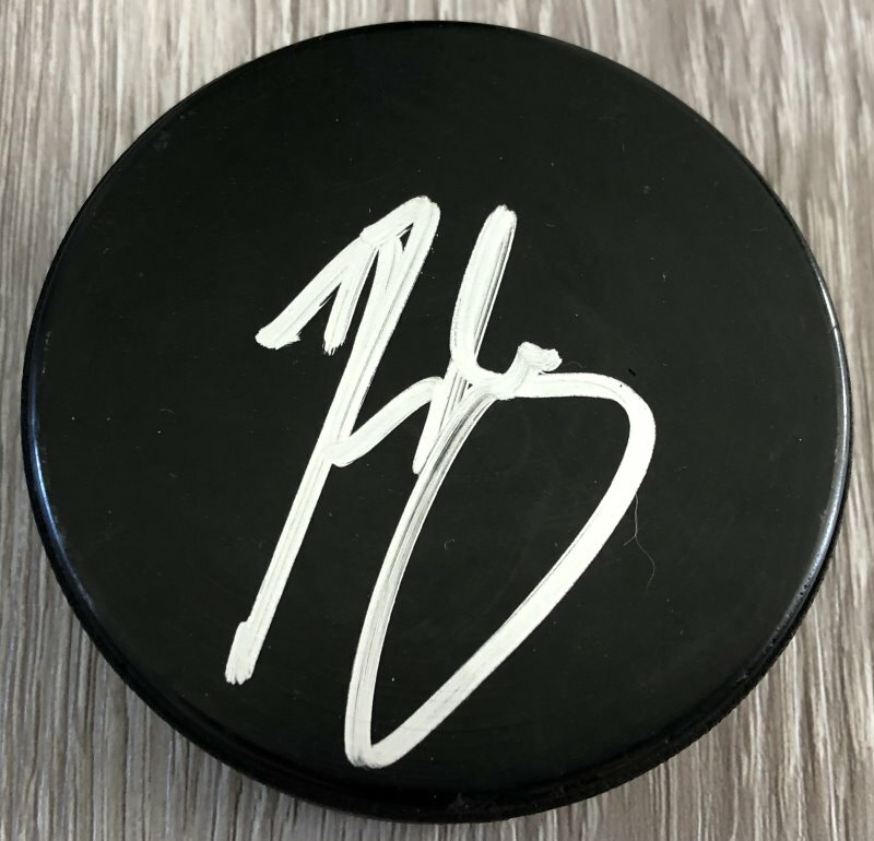 BRENDAN GALLAGHER SIGNED AUTOGRAPH MONTREAL CANADIENS PUCK B w/EXACT PROOF
