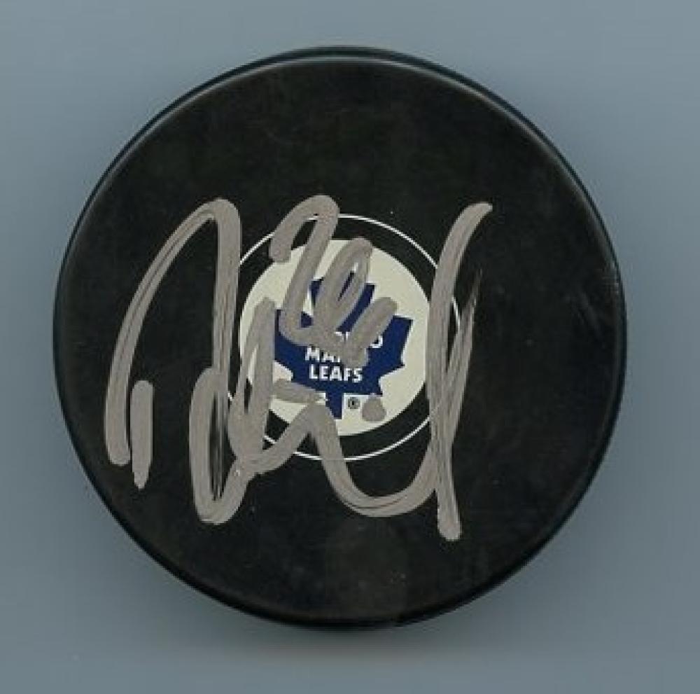 DANIEL WINNIK TORONTO MAPLE LEAFS SIGNED AUTOGRAPHED HOCKEY PUCK W/ COA