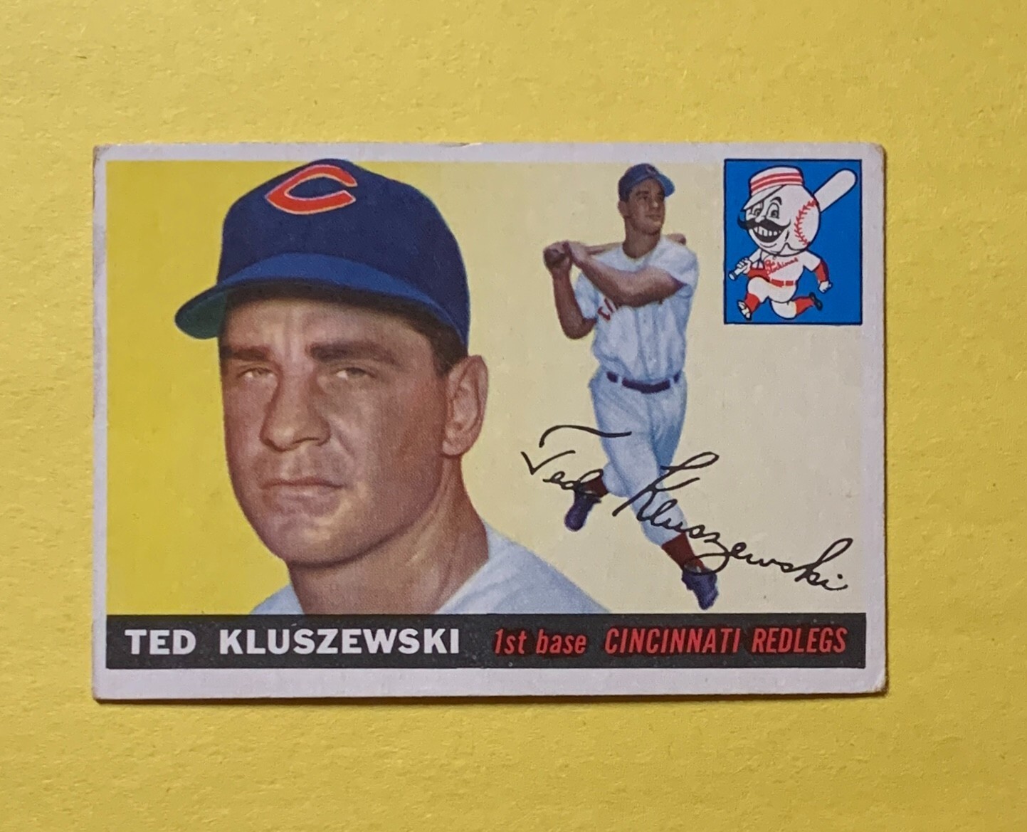 1955 TOPPS TED KLUSZEWSKI #120 REDS
