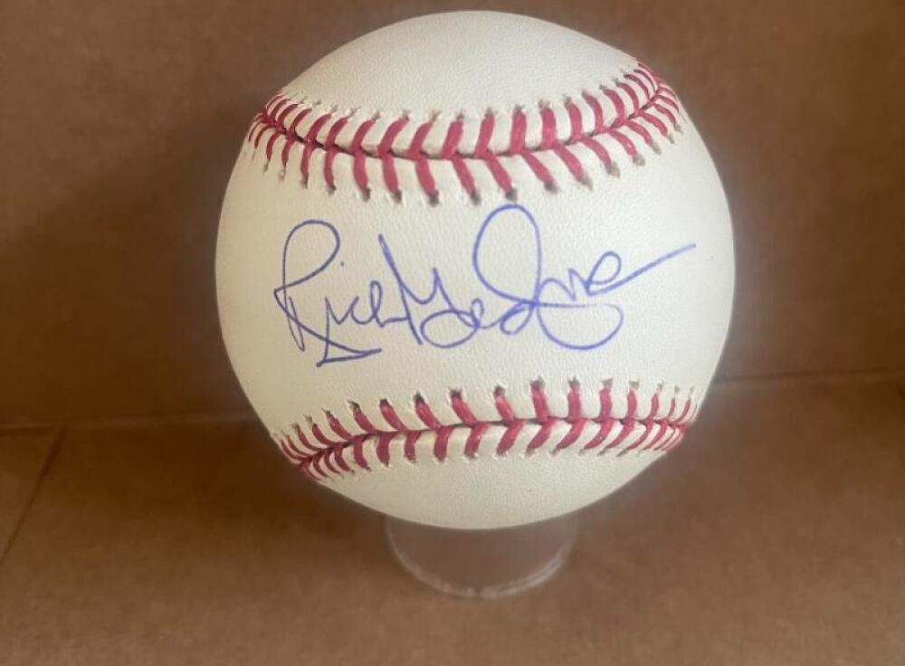 RICH GEDMAN BOSTON RED SOX SIGNED AUTO M.L BASEBALL BECKETT AUTHENTICATED