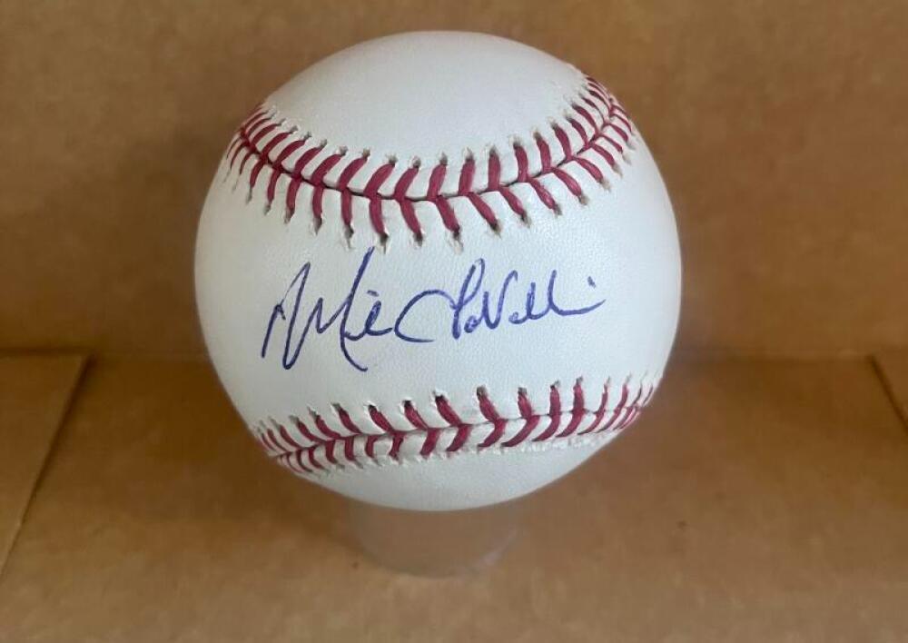MIKE LAVALLIERE PIRATES/CARDINALS SIGNED AUTO M.L. BASEBALL BAS AUTHENICATED
