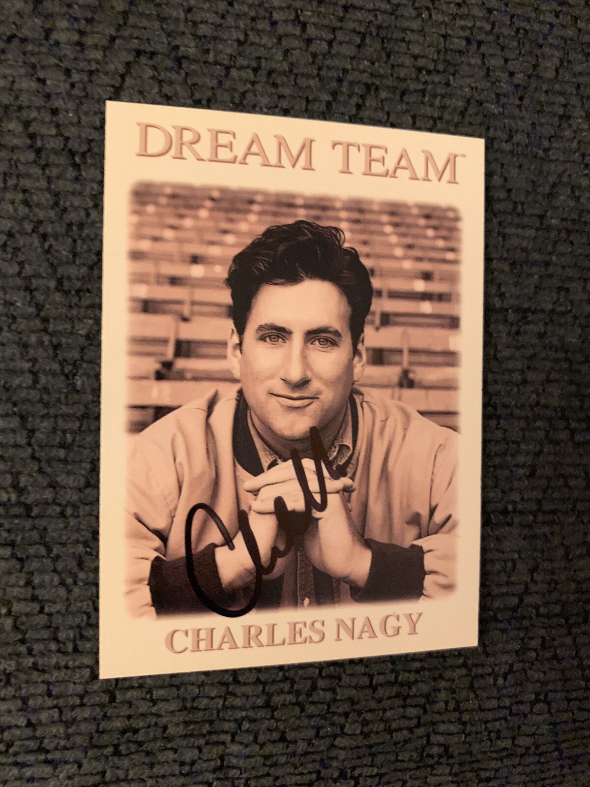 Charles Nagy Autographed MLB Authenticated Card Hologram Signed
