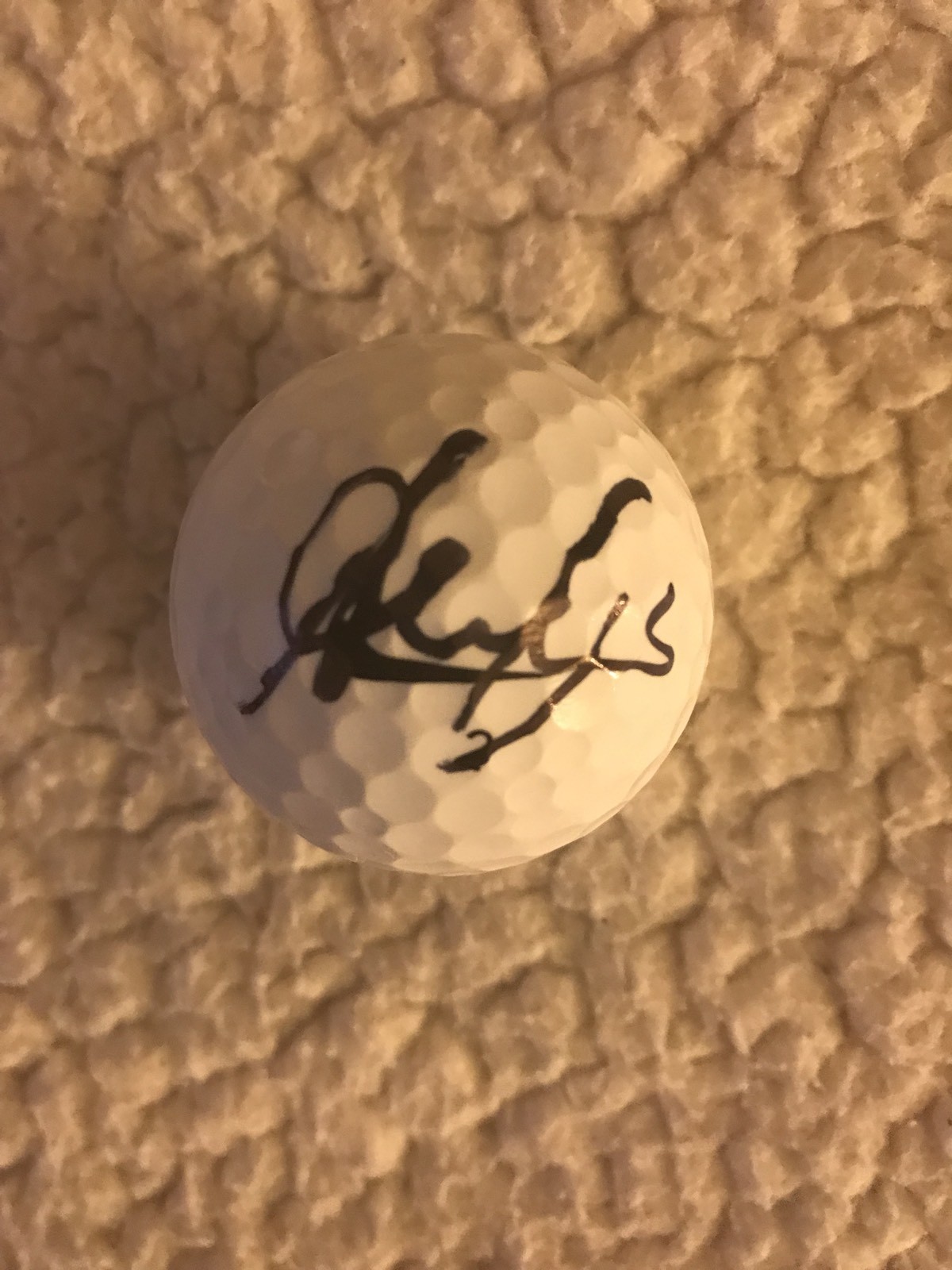 Alex Noren Signed Golf Ball Pga Tour Autographed
